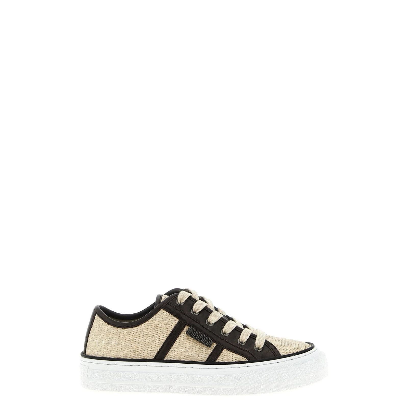 Brunello Cucinelli BRUNELLO CUCINELLI $1200 Techno Raffia Rope Sneakers New & A Size US 8 / IT 38 - 1 Thumbnail