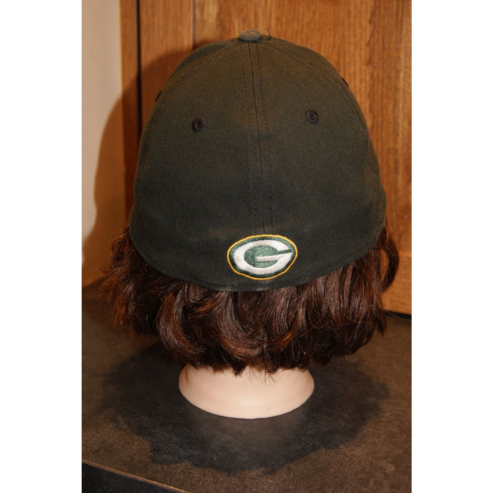 New Era Green Bay Packers New Era 39Thirty Fitted M/L Logo VTG Y2K Size ONE SIZE - 4 Thumbnail
