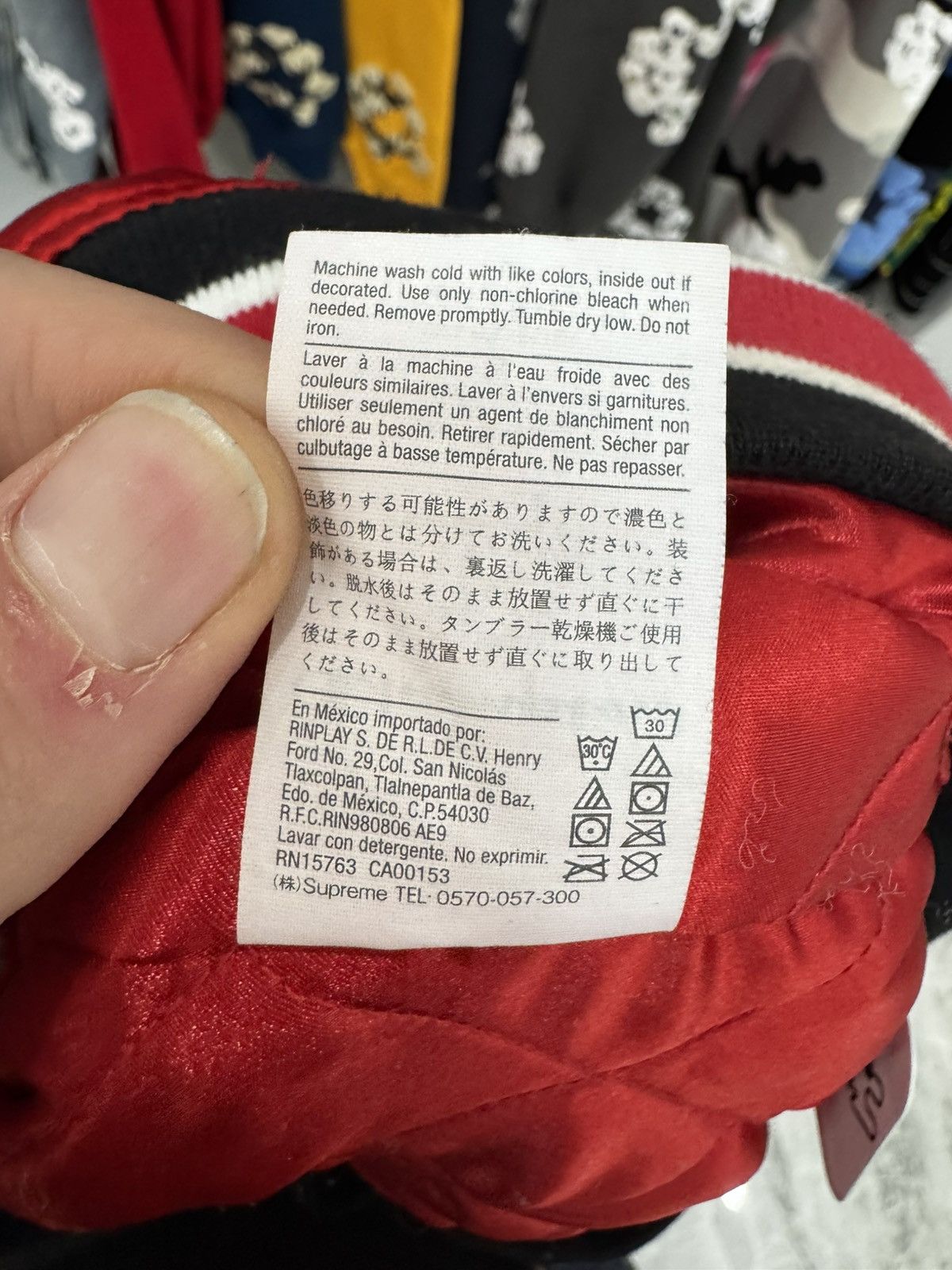 Champion × Supreme Supreme Champion Satin Varsity Bomber Size US L / EU 52-54 / 3 - 8 Thumbnail