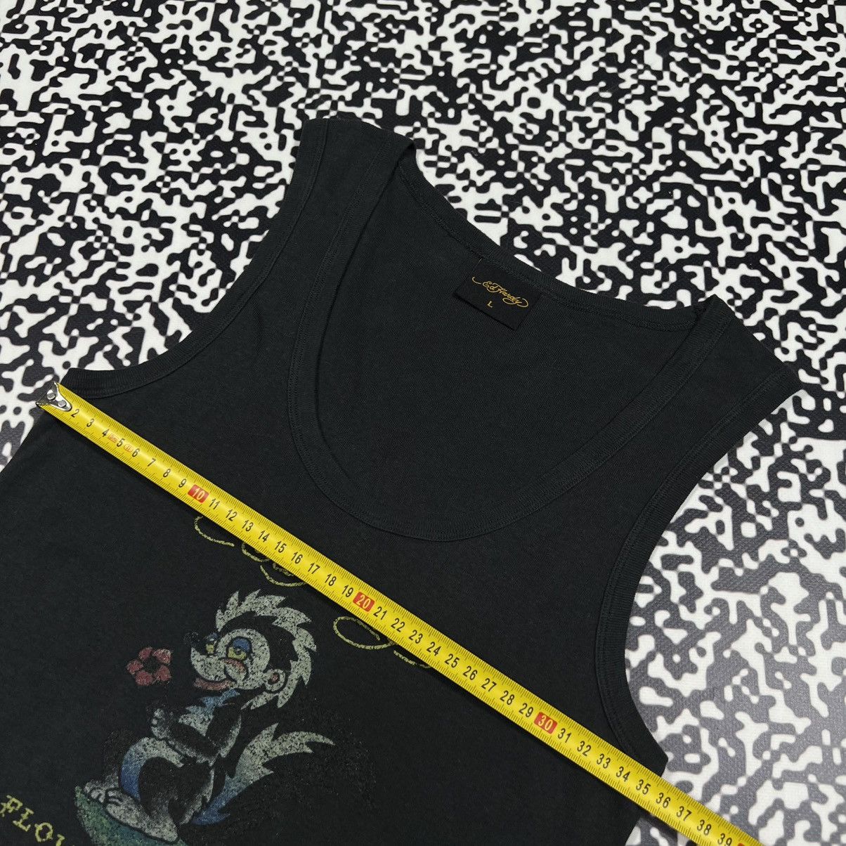 Ed Hardy Vintage Y2K Ed Hardy Flower Power Japanese Style Tank Top Size L / US 10 / IT 46 - 13 Thumbnail