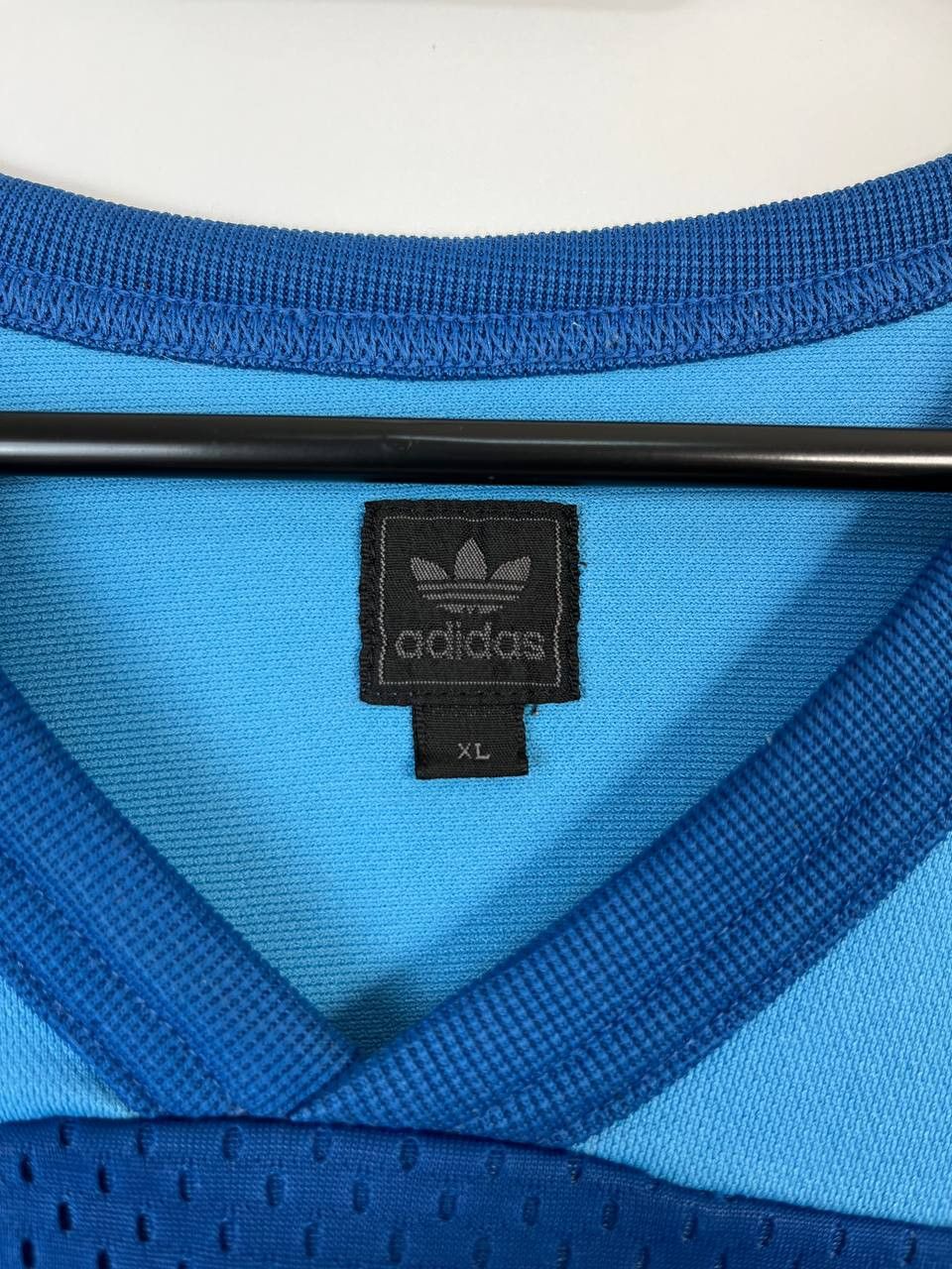 Adidas ADIDAS ORIGINALS MESH TEE BLUE VINTAGE 2004 TREFOIL Size XL Size US XL / EU 56 / 4 - 2 Thumbnail