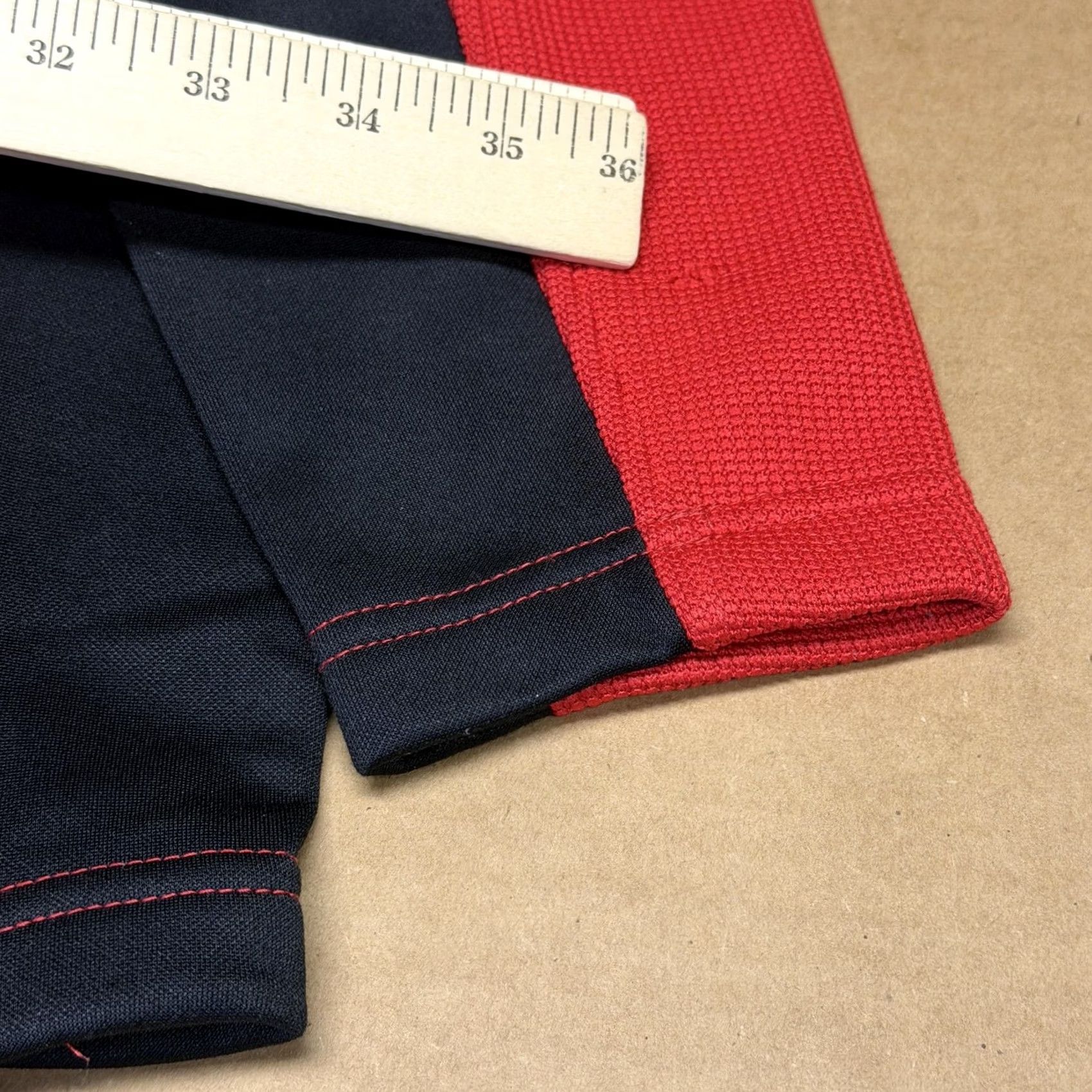 Spyder Spyder Pullover Mens Small Red Black 1/4 Zip Fleece Ski Colorblock Base Layer Size US S / EU 44-46 / 1 - 7 Thumbnail