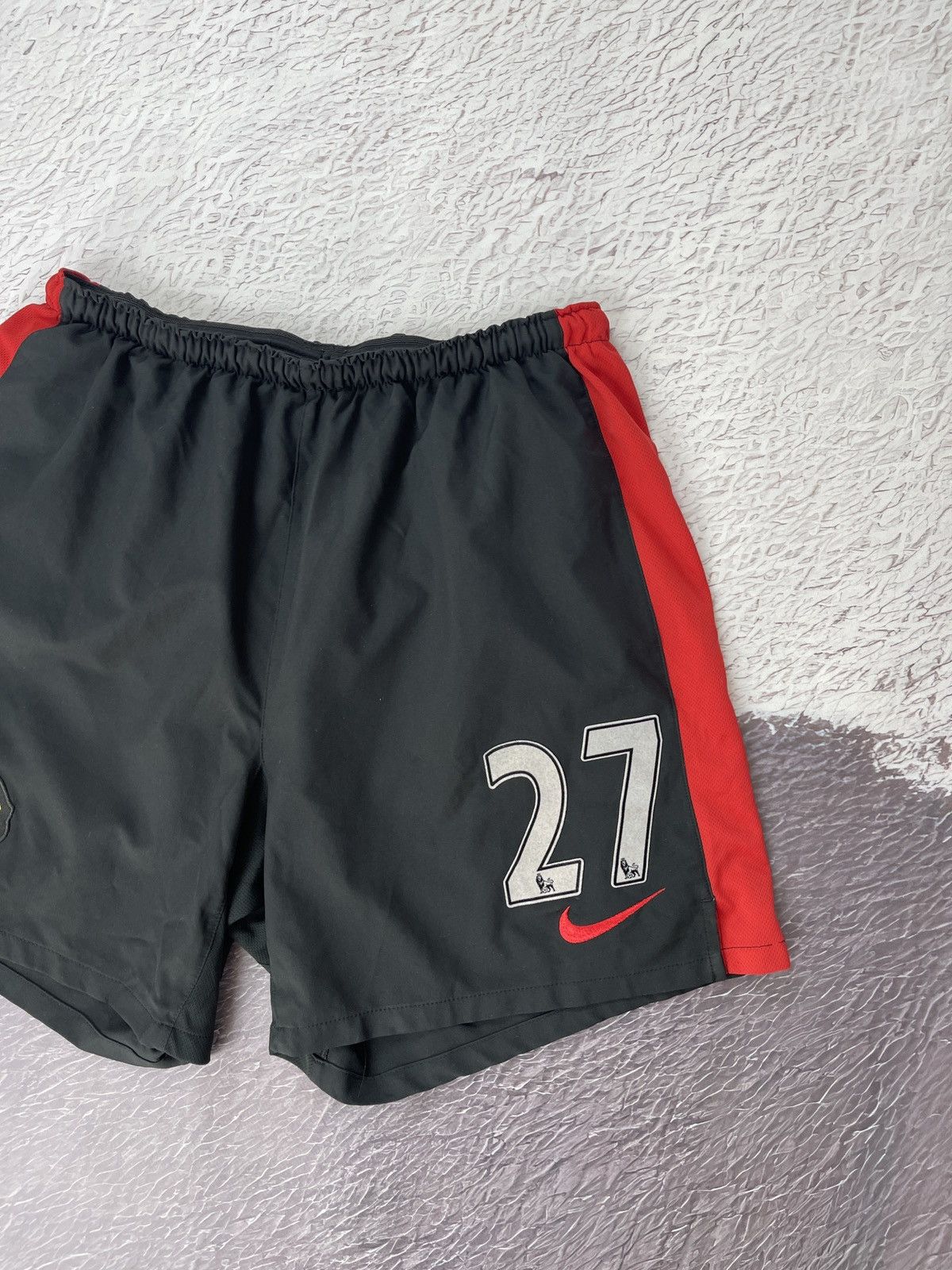 Nike Nike Manchester United 2009 10 match worn #27 Macheda shorts Size US 36 / EU 52 - 4 Thumbnail