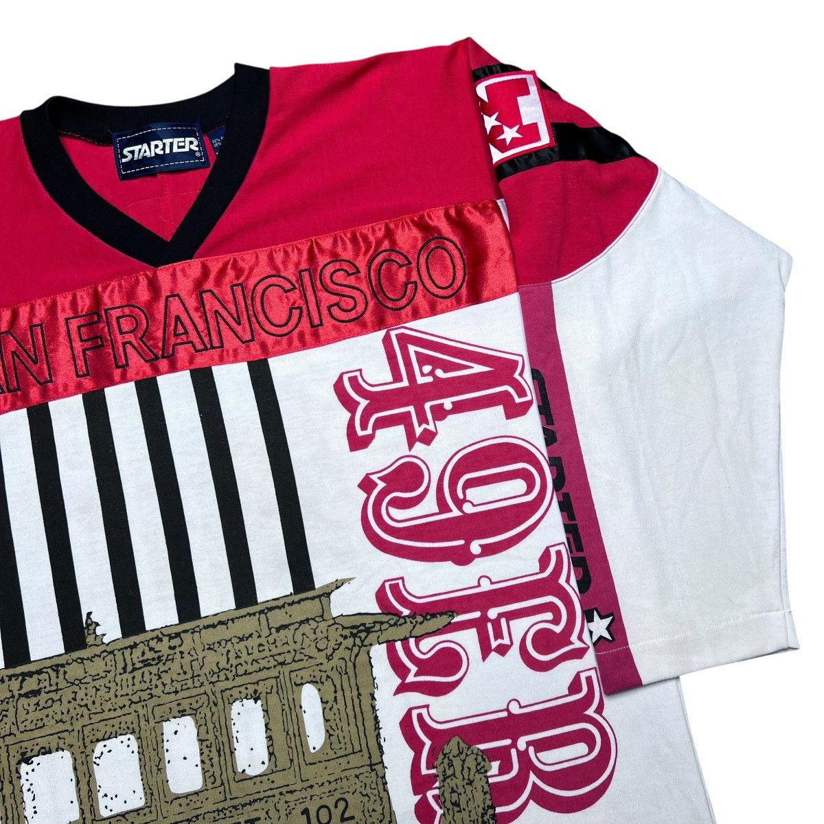 Starter NFL San Francisco 49ers Starter All Over Print Sweatshirt Size US XL / EU 56 / 4 - 17 Thumbnail