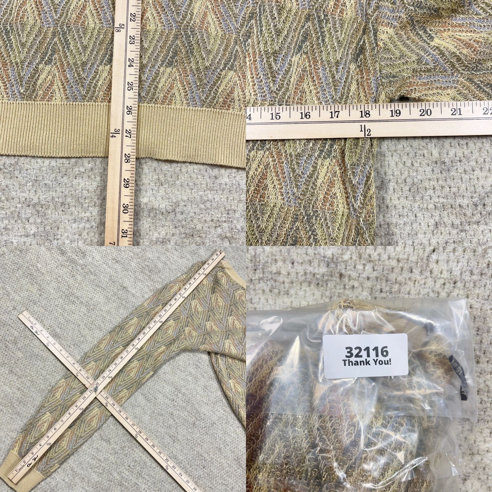Jos. A. Bank Vintage Jos. A. Bank Geometric Crewneck Sweater Men XL Tan Beige Pullover Heavyweight 80s 90s Retro Hip Hop Style Cardigan? Size US XL / EU 56 / 4 - 8 Thumbnail