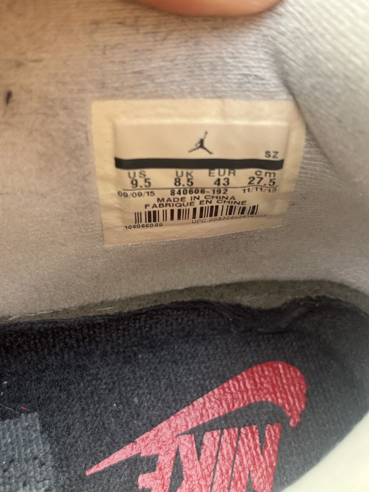 Jordan Brand Jordan 4 Retro Size US 9.5 / EU 42-43 - 6 Thumbnail