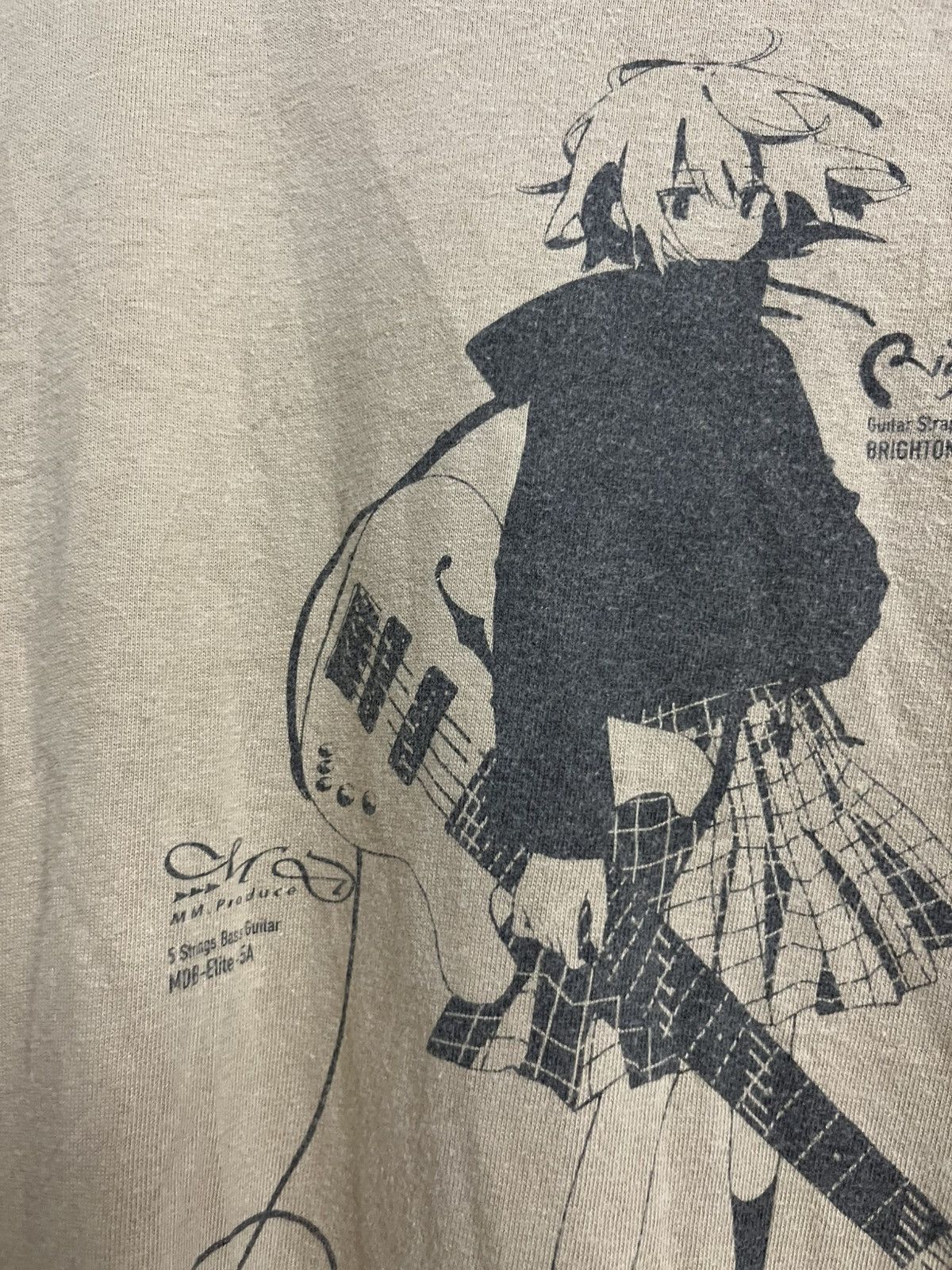 Anime 💥Brighton Guitar Japanese Anime T Shirts Size US L / EU 52-54 / 3 - 11 Thumbnail