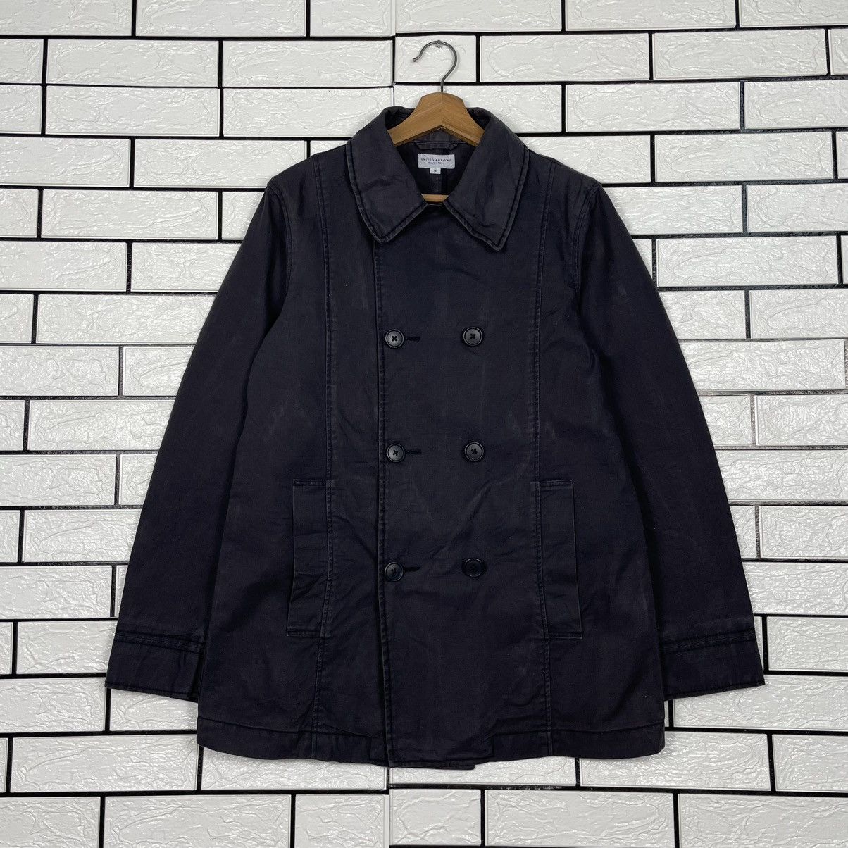 United Arrows United Arrows Blue Label Double Breasted Jacket Size US S / EU 44-46 / 1 - 1 Thumbnail