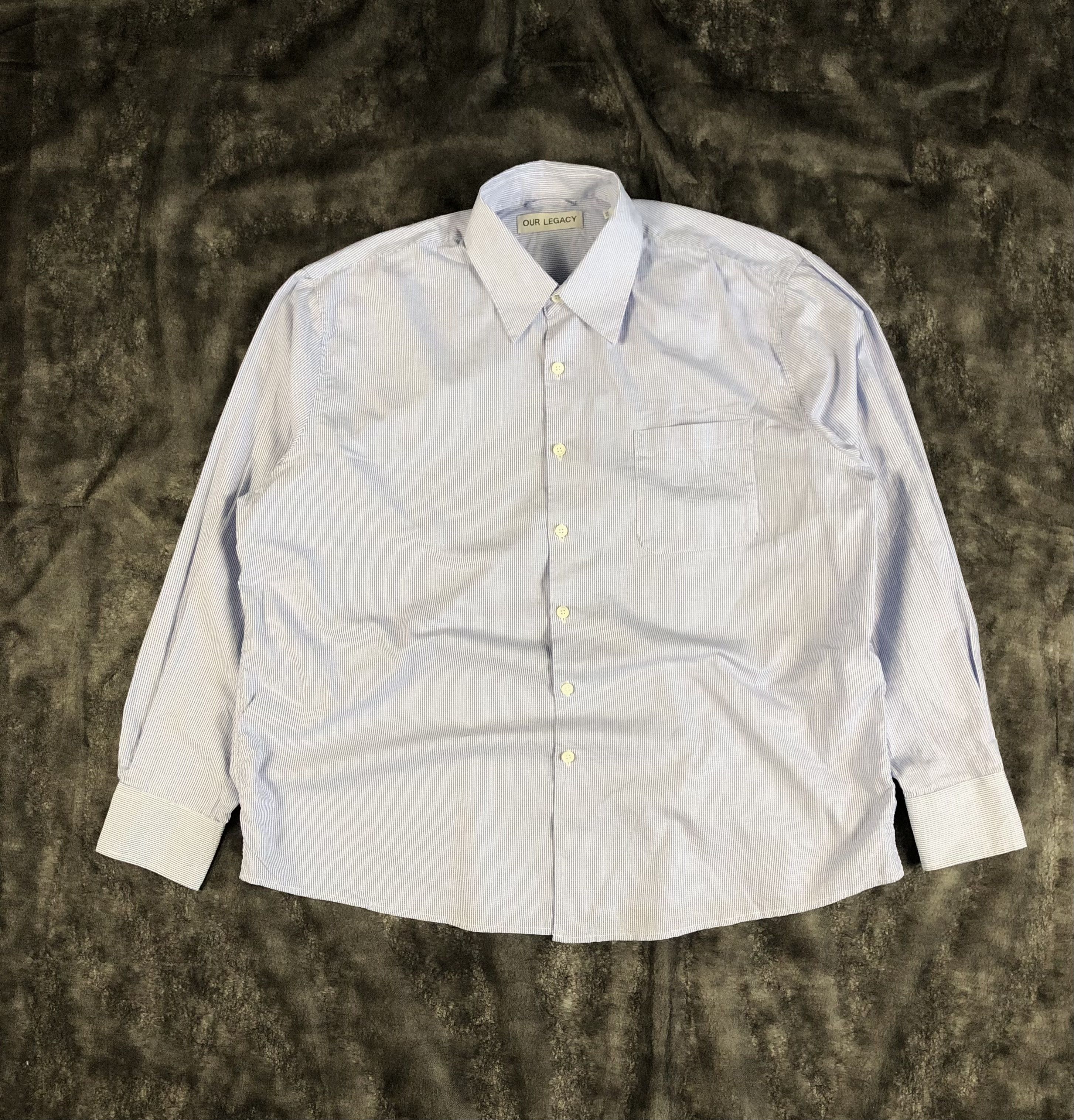 Our Legacy ABOVE SHIRT Bazaar Check Breeze Weave | Grailed