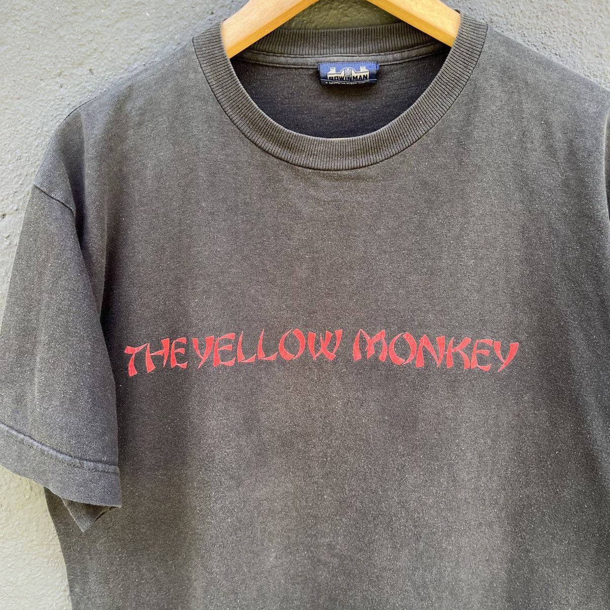 Band Tees 90s The Yellow Monkey Punch Drunkard Tour ERD Grunge Tee Size US L / EU 52-54 / 3 - 5 Thumbnail