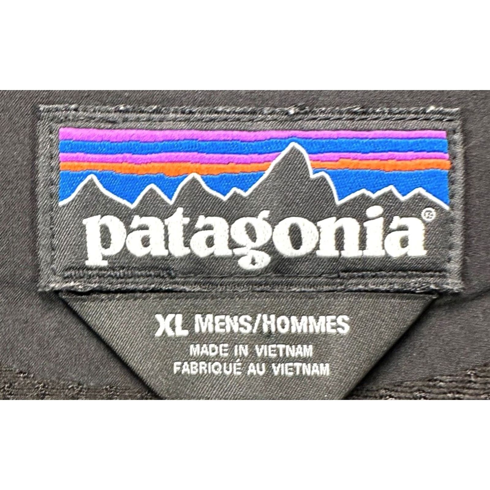 Patagonia Patagonia Jacket Adult XL Black Softshell Full Zip Logo Pockets Mens Size US XL / EU 56 / 4 - 6 Thumbnail