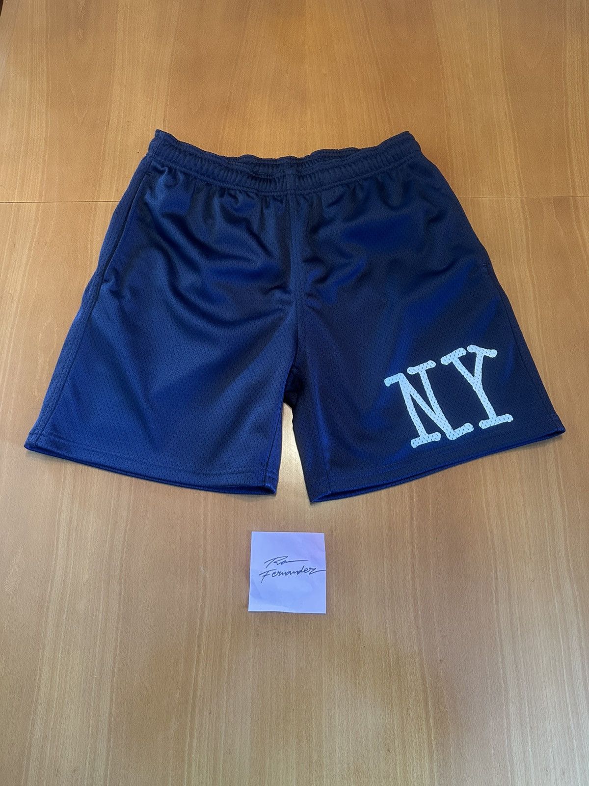 Stussy NY mesh short navy Size US 30 / EU 46 - 1 Thumbnail