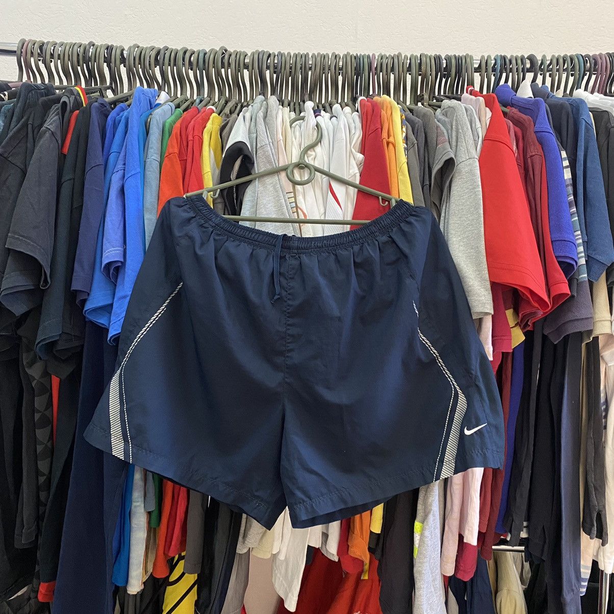 Nike × Vintage Vintage Nike Small swoosh Dri fit training shorts Size US 30 / EU 46 - 1 Thumbnail