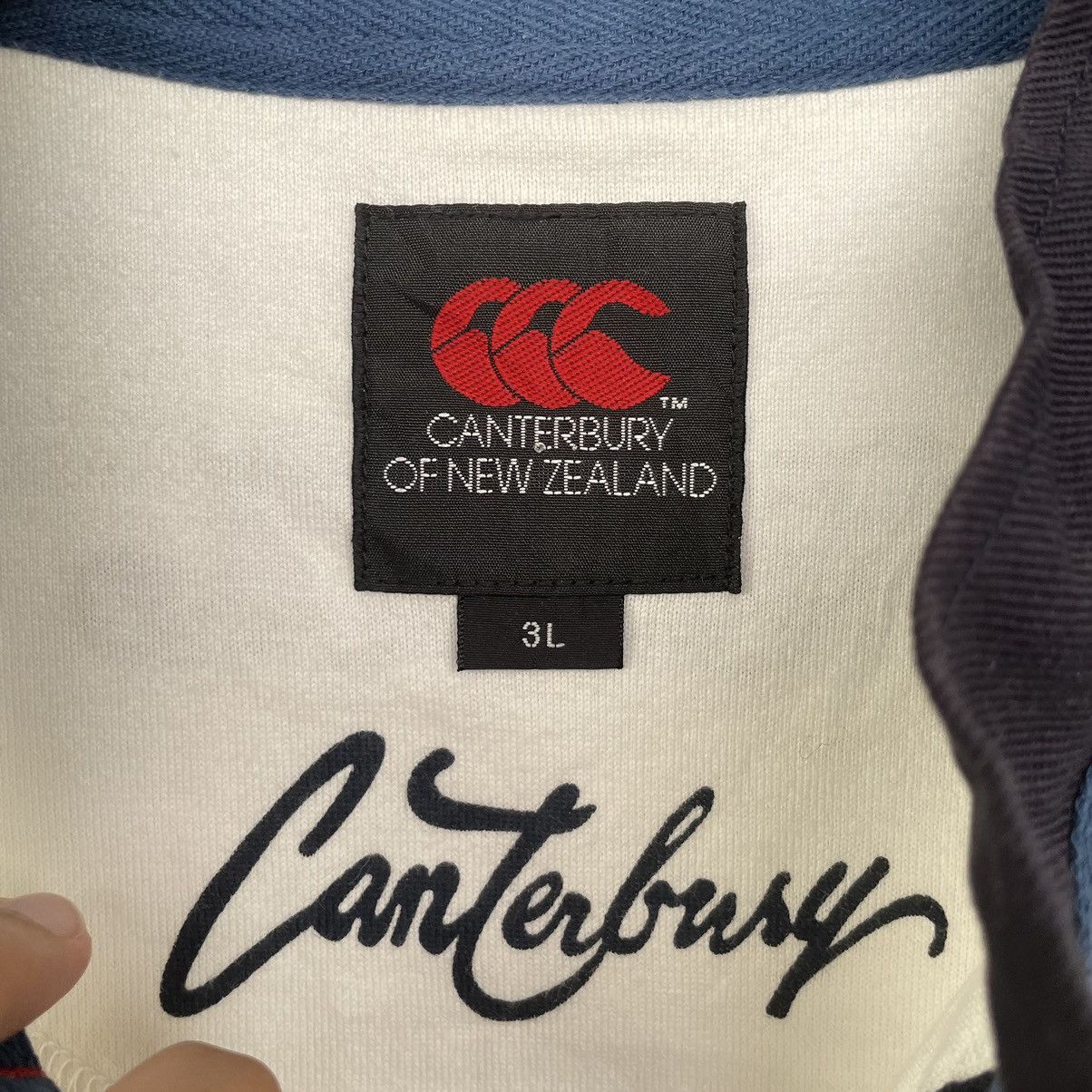 Canterbury of New Zealand × Vintage Vintage Canterbury Polo Rugby Size US XL / EU 56 / 4 - 4 Thumbnail