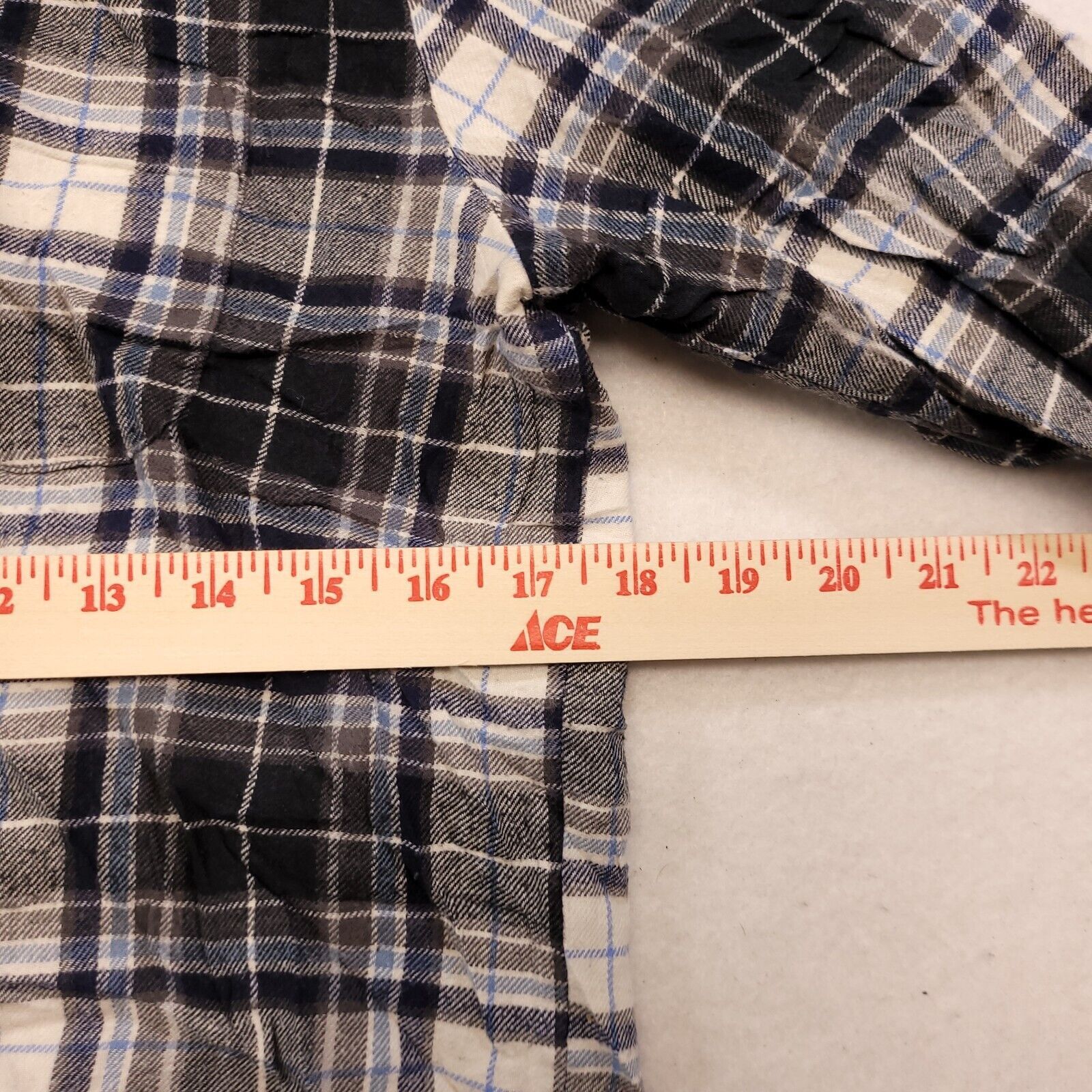 John Ashford John Ashford Tartan Flannel Shirt Mens Size Small S Black Size US S / EU 44-46 / 1 - 7 Thumbnail