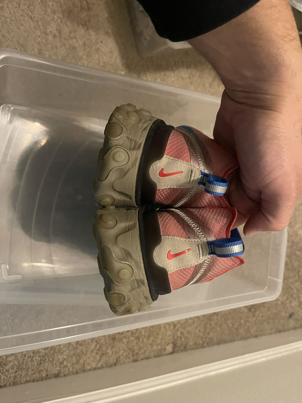 Nike × Undercover Undercover x Nike React Element 87 'Light Beige' Size US 9.5 / EU 42-43 - 3 Thumbnail
