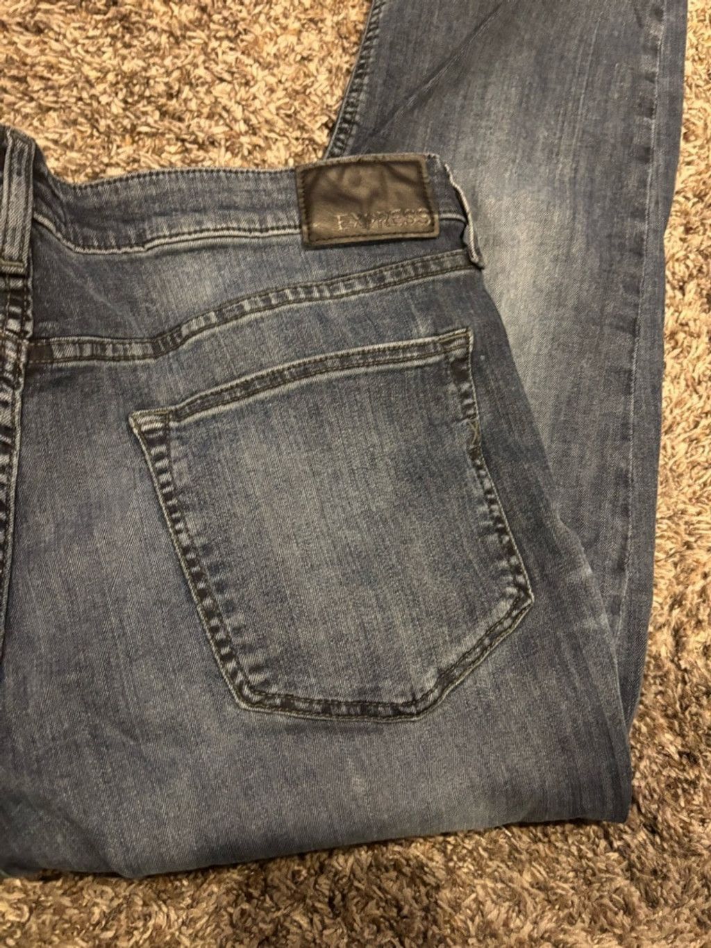 Express Men’s Express Classic Straight Jeans Size US 36 / EU 52 - 2 Thumbnail