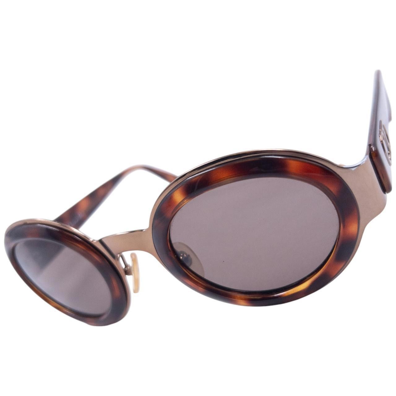 Christian Dior Monsieur Vintage Dior Tortoise Shell Sunglasses Size ONE SIZE - 4 Thumbnail