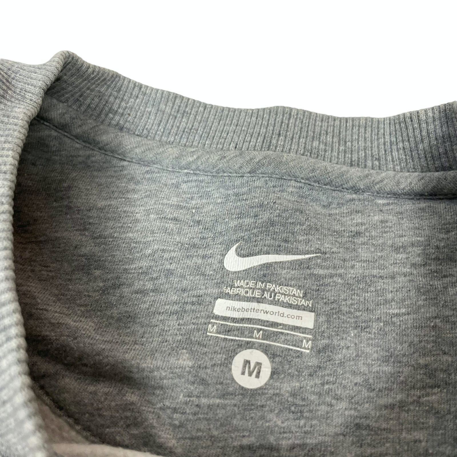 Nike Nike Men's Heather Gray Long Sleeve Pullover Sweatshirt M Size US M / EU 48-50 / 2 - 10 Thumbnail
