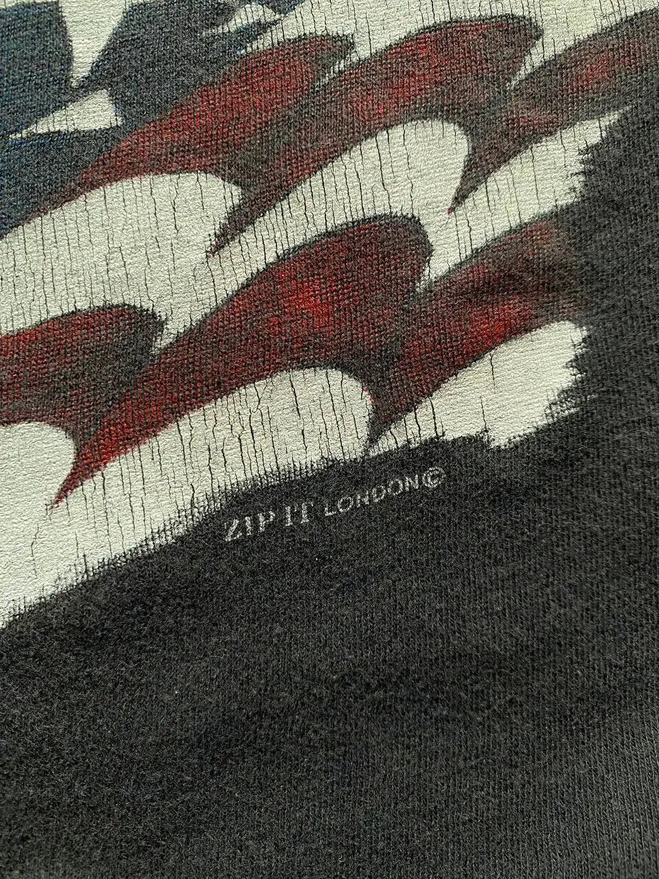 Other VINTAGE 90s ZIP IT LONDON SKELETON NYC T SHIRT VERY RARE Size US L / EU 52-54 / 3 - 9 Thumbnail