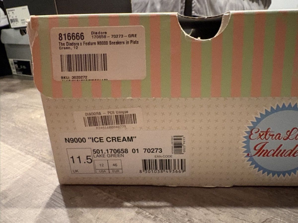 Diadora Diadora N900 Gelato “Pistachio” size 11.5 used Size US 11.5 / EU 44-45 - 8 Thumbnail