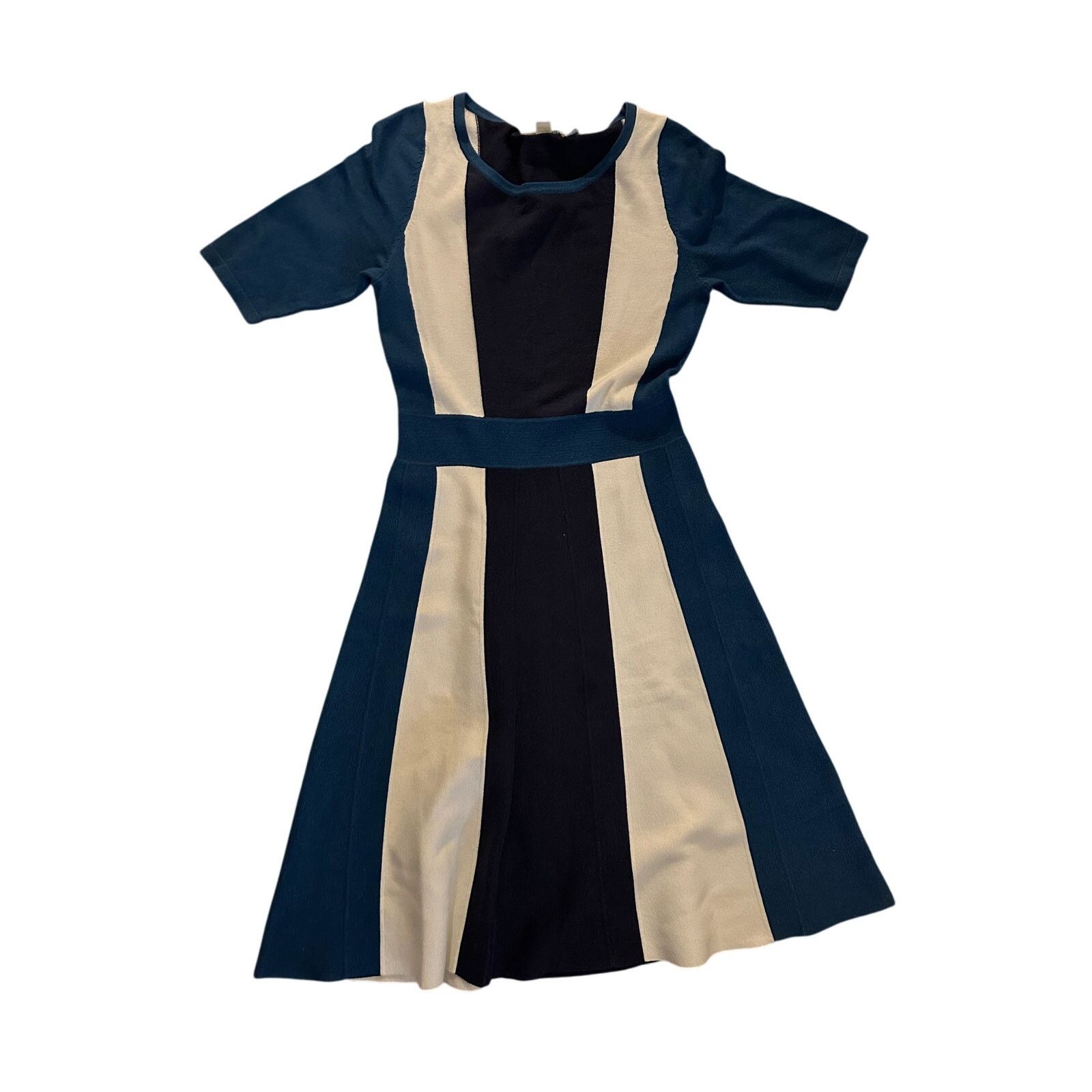 Boden Boden women's color block dress size US 2 VGUC Size S / US 4 / IT 40 - 1 Thumbnail