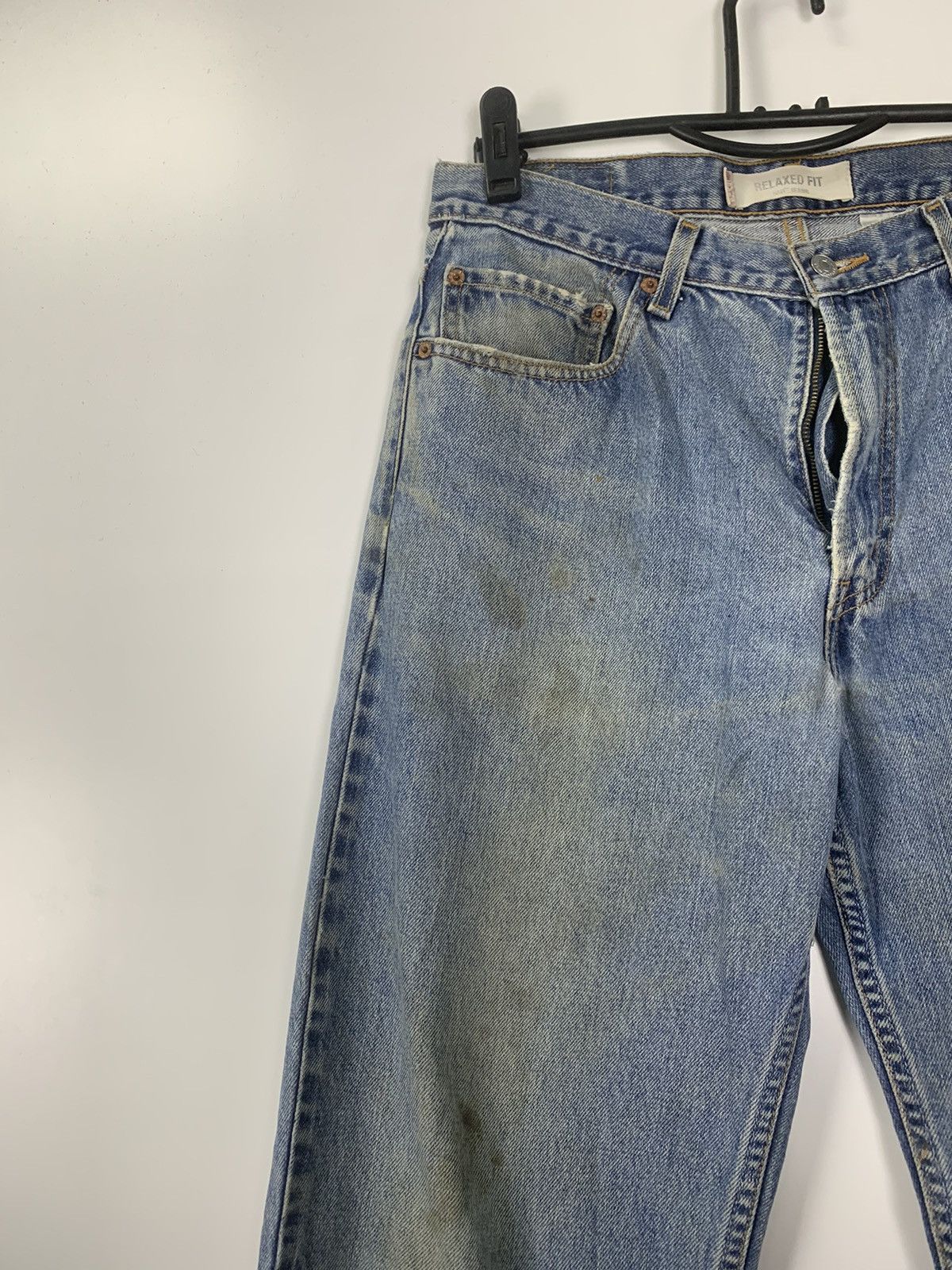 Levi's × Vintage Vintage Levis 550 distressed denim Size US 34 / EU 50 - 4 Thumbnail