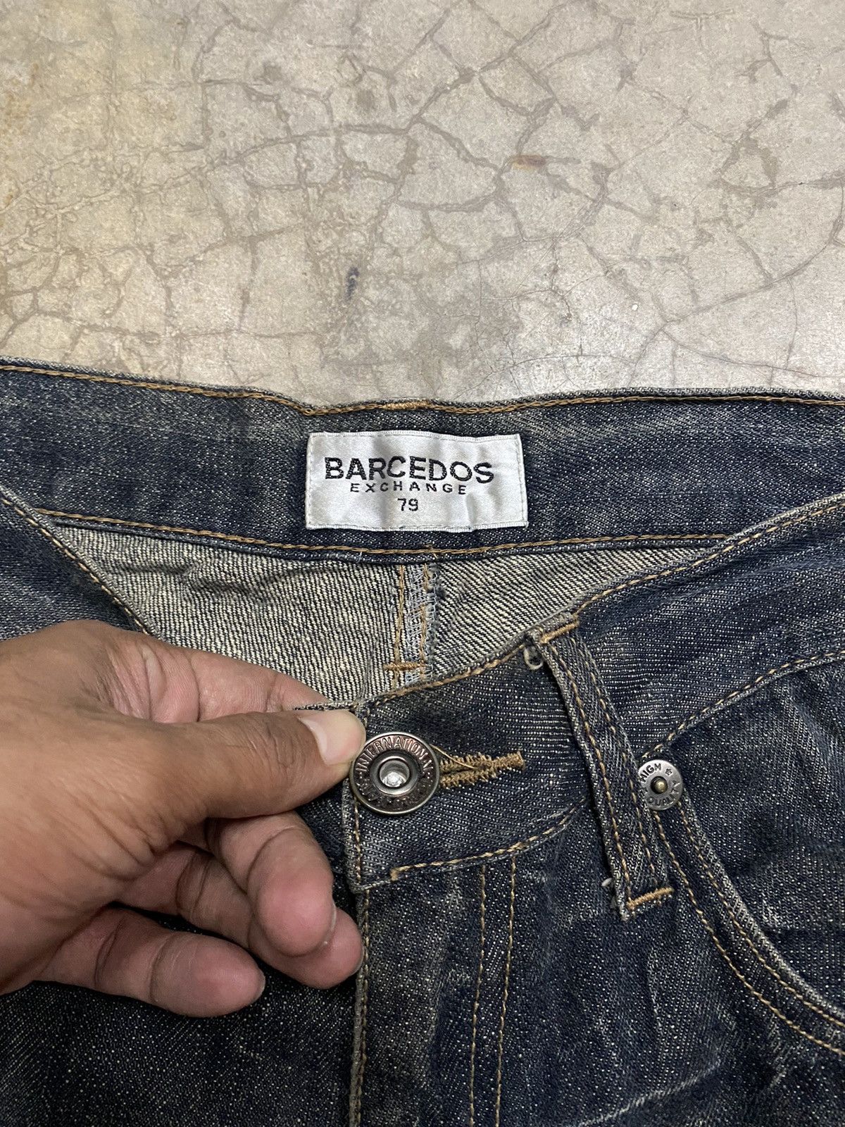 Hysteric Glamour × If Six Was Nine × Japanese Brand Japanese Barcedos Exchange Distressed Jeans Short Size US 31 - 5 Thumbnail