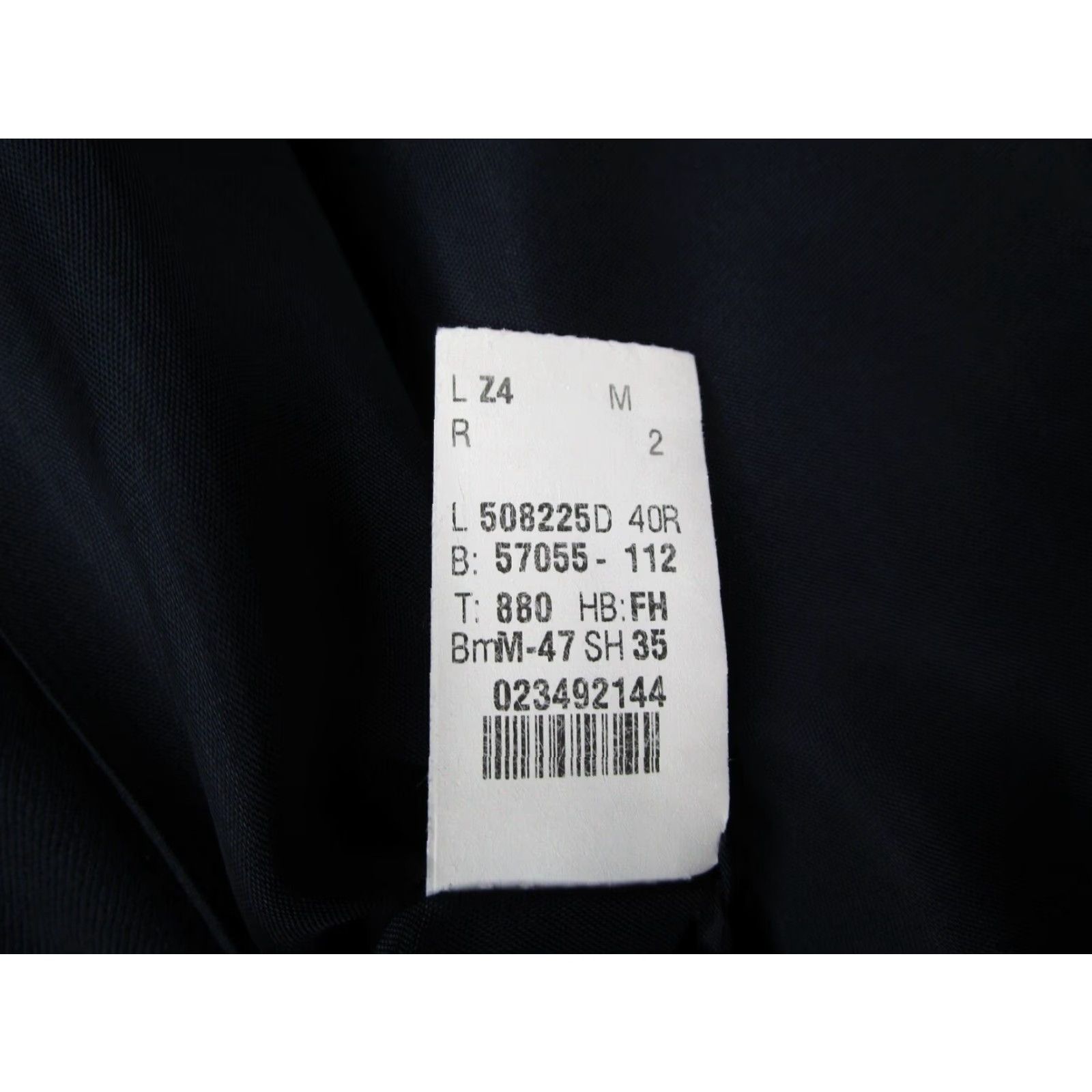 Ralph Lauren Lauren Ralph Lauren Mens Blazer Jacket Regular Fit Blue Wool 2 Button Single Breasted Size 40R - 5 Thumbnail