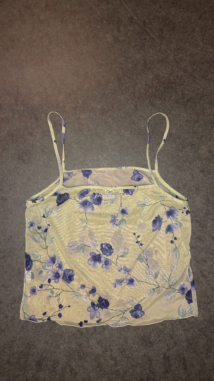 Vintage Mesh Cami Top Y2K Size M / US 6-8 / IT 42-44 - 2 Thumbnail