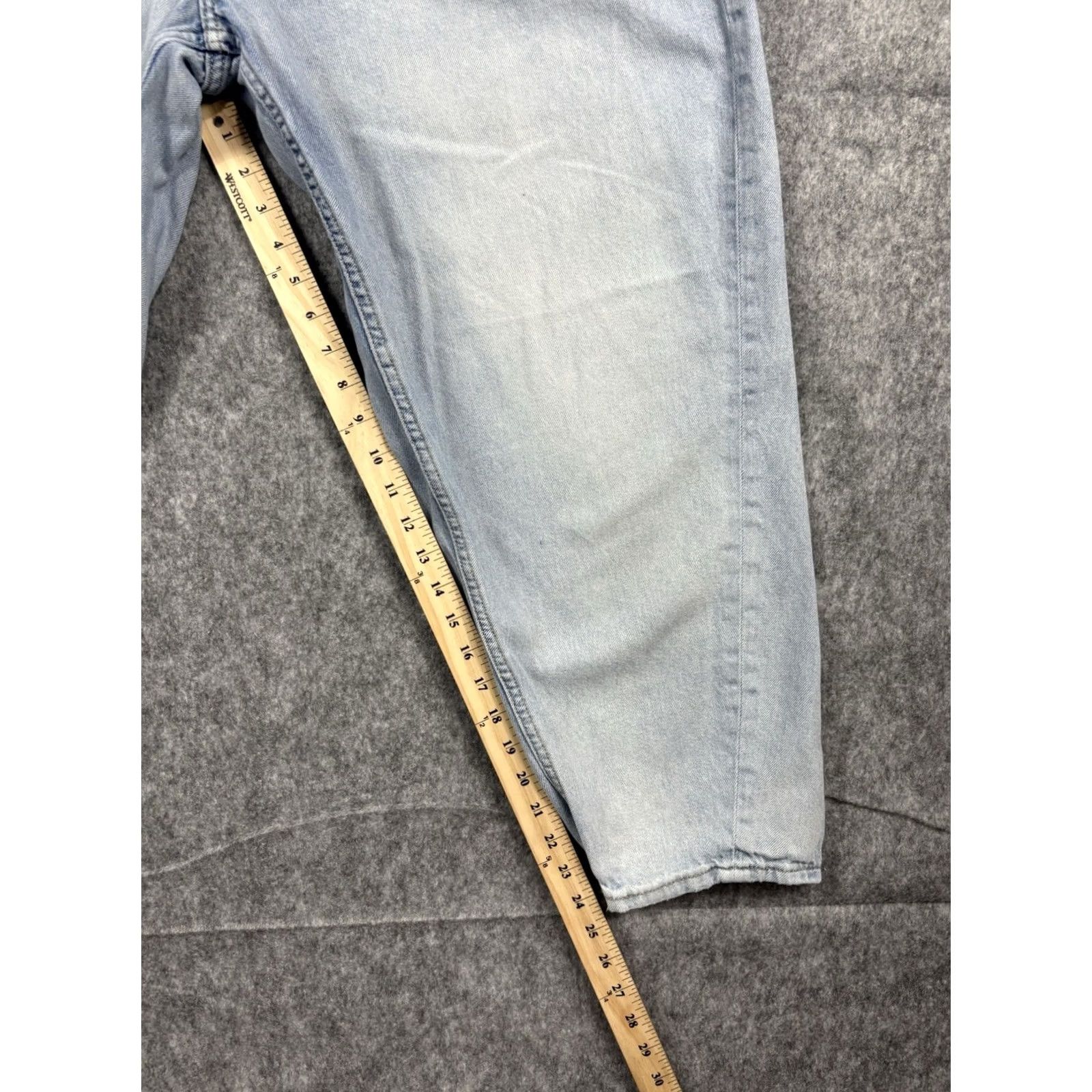 Old Navy Old Navy Women's Extra High Rise Balloon Jeans Light Wash Ankle Length Size 18 Size 40" / US 18 - 5 Thumbnail