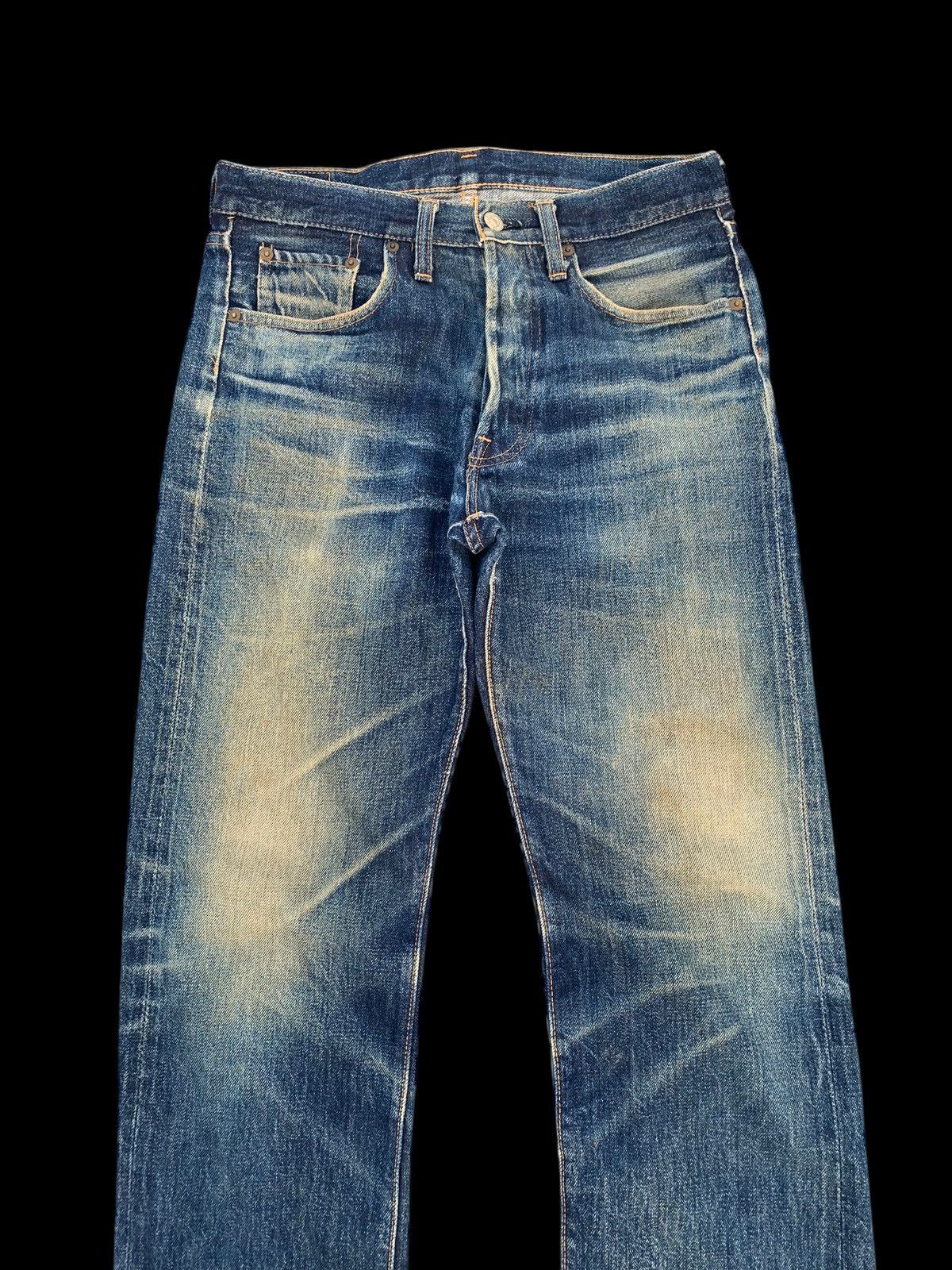 Denime VINTAGE DENIME SELVEDGE RUSTY MUDWASH DISTRESSED DENIM Size US 30 / EU 46 - 6 Thumbnail