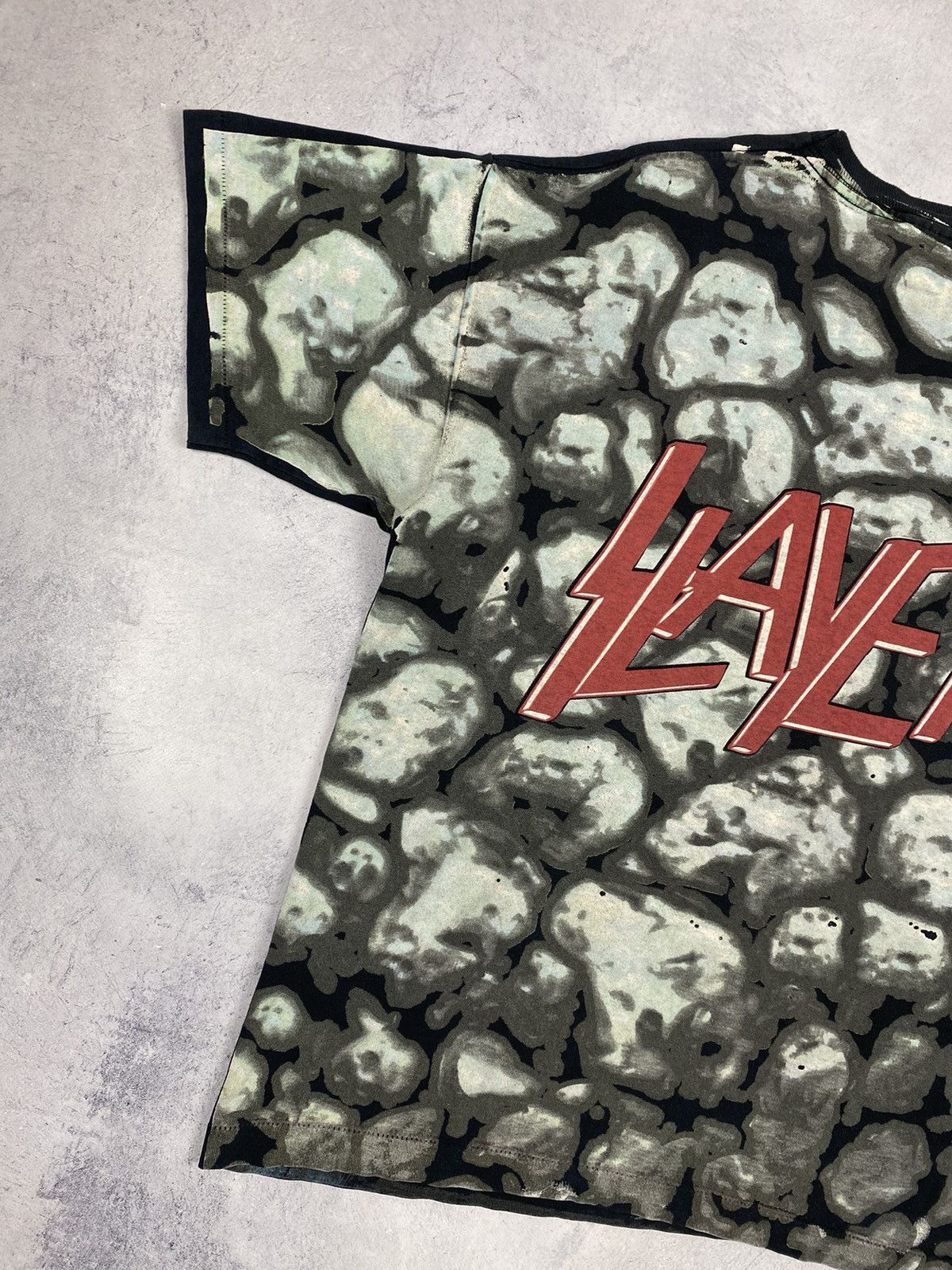 Slayer × Vintage Slayer Divine Intervention 1995 Very Rare Vintage Tee Size US XL / EU 56 / 4 - 16 Thumbnail