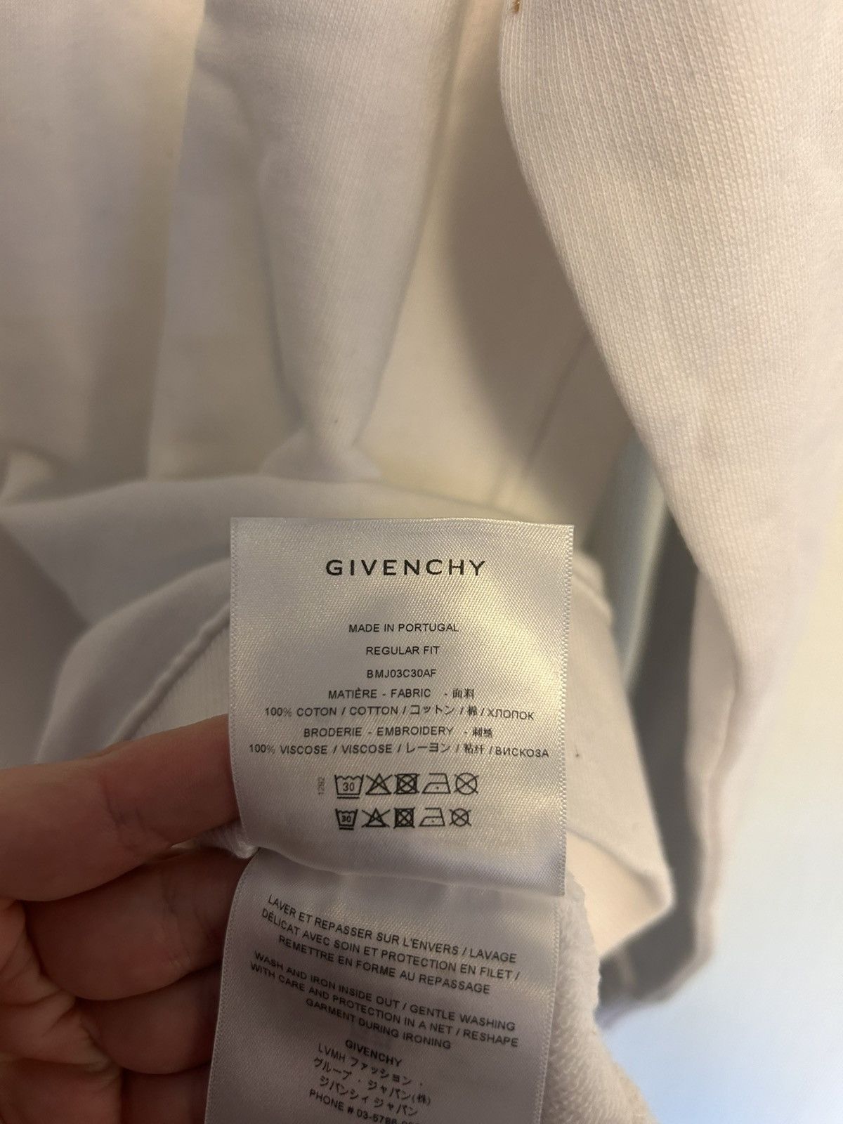 Givenchy Givenchy Rainbow Signature Logo Sweatshirt Size US XL / EU 56 / 4 - 7 Thumbnail