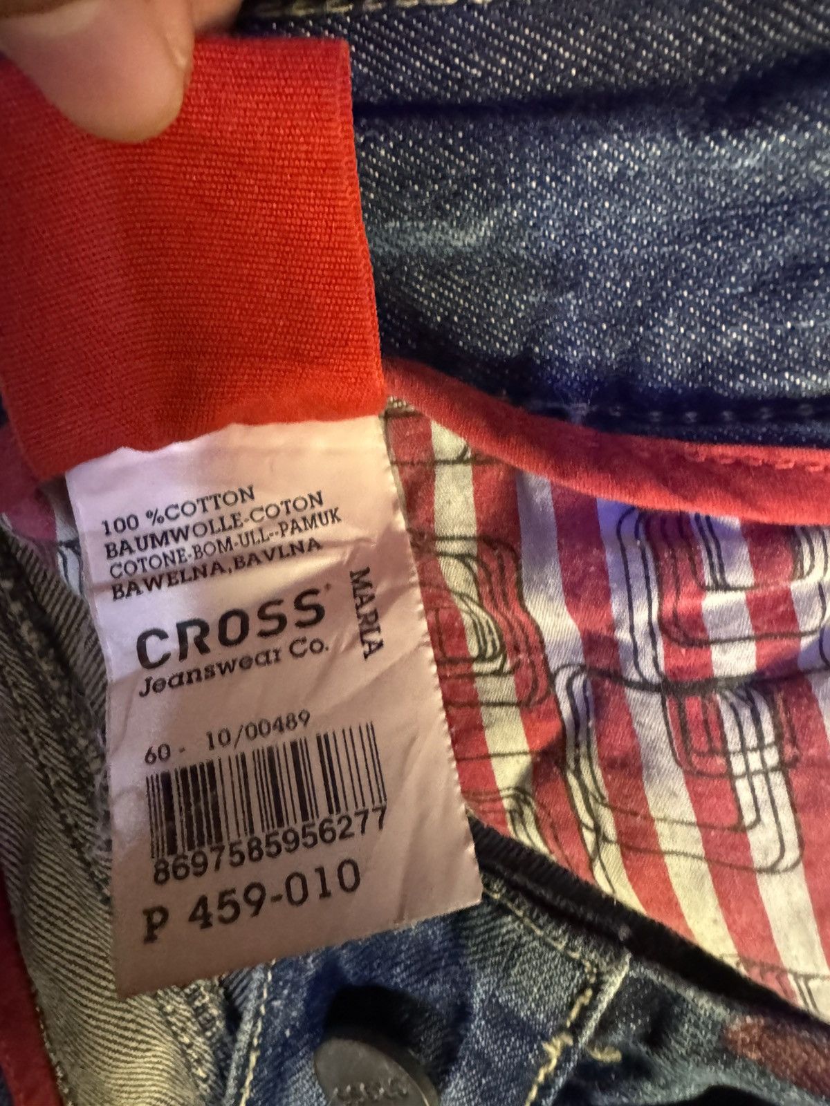 Crocs Cross Jeans straight cut Saiz 35 Size US 35 - 10 Thumbnail