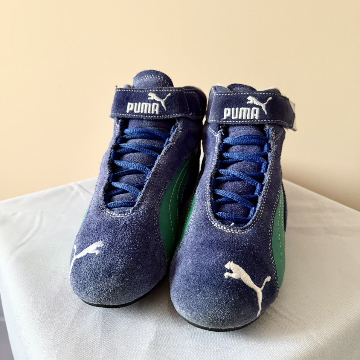 Puma Vintage Puma Mid Speedcat Jil Sander Vibe Racing Moto Shoes Size US 8 / IT 38 - 2 Thumbnail