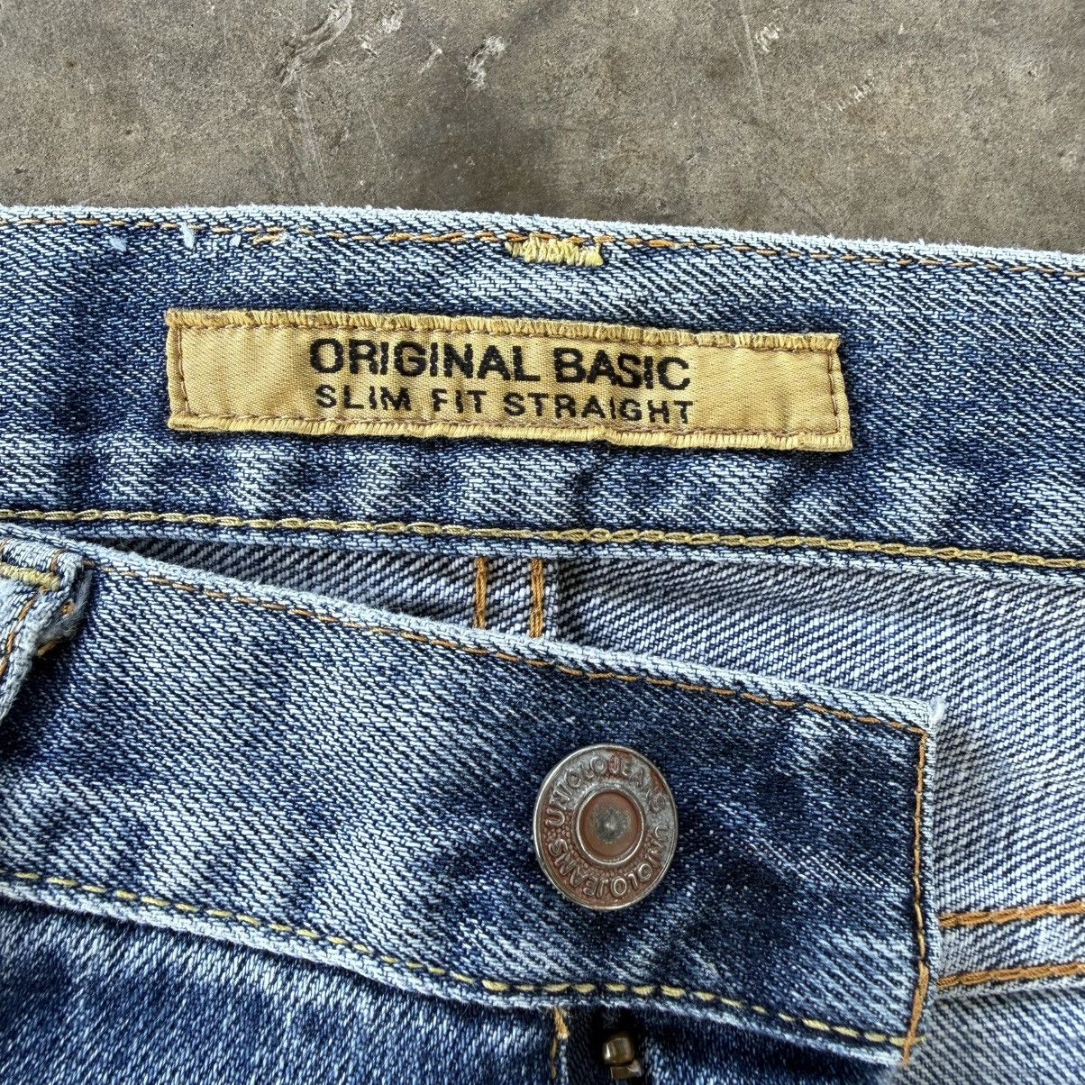 Japanese Brand W32 Vintage Japanese Slim Fit Faded Denim Pants Size US 32 / EU 48 - 7 Thumbnail