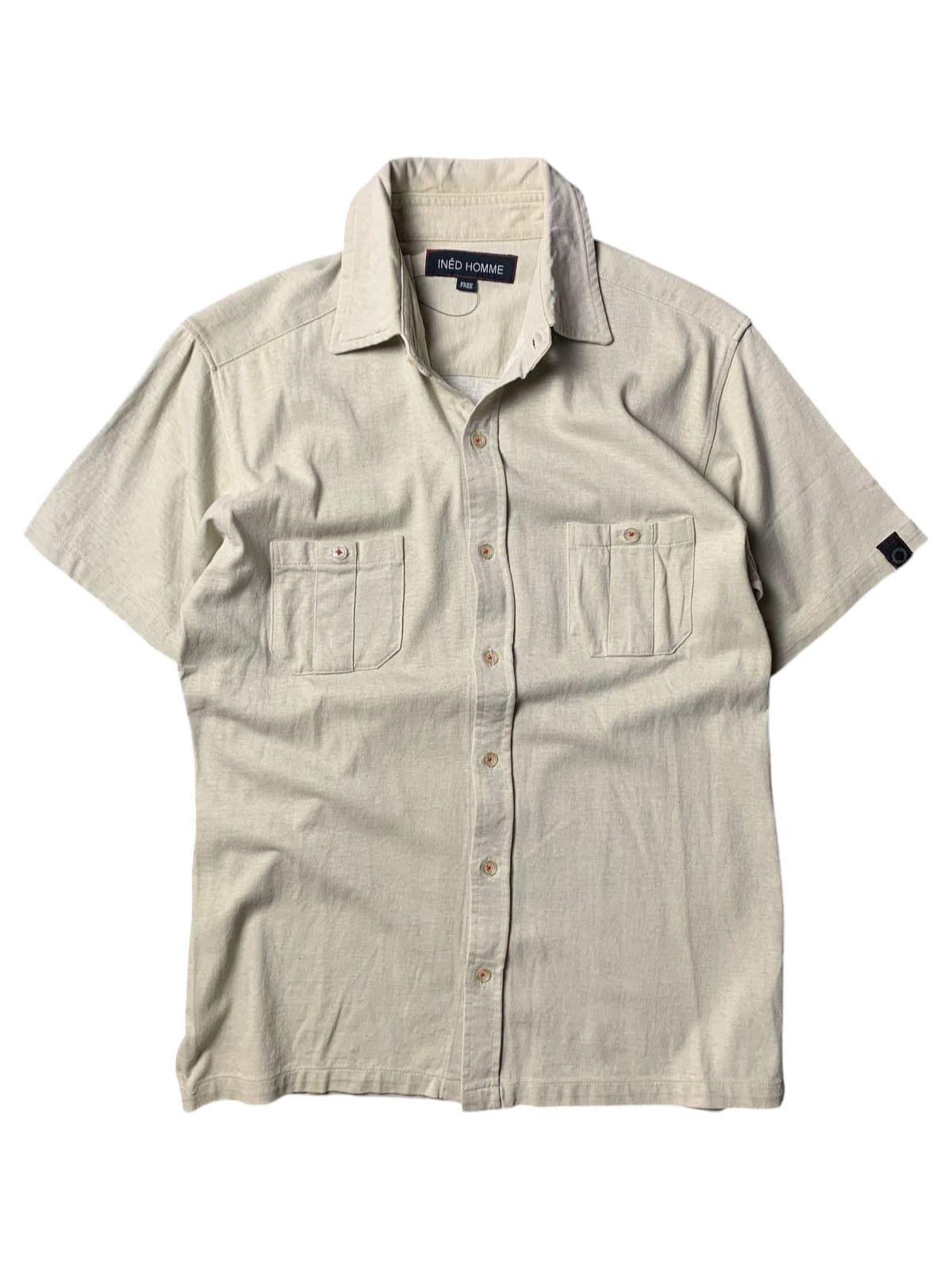 Yohji Yamamoto 2000s Ined Homme Double Pocket Shirt Size US S / EU 44-46 / 1 - 1 Thumbnail