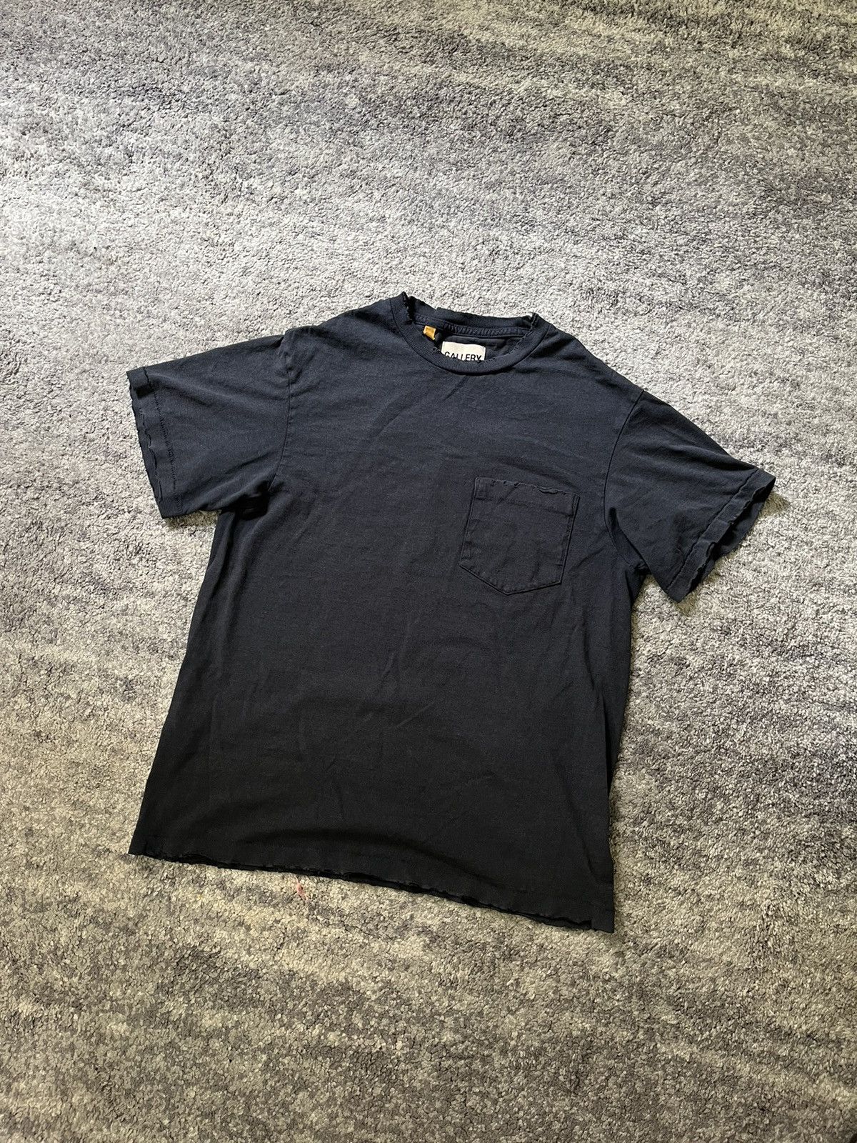 Gallery Dept. Vintage Black Distressed Pocket T-shirt | Grailed