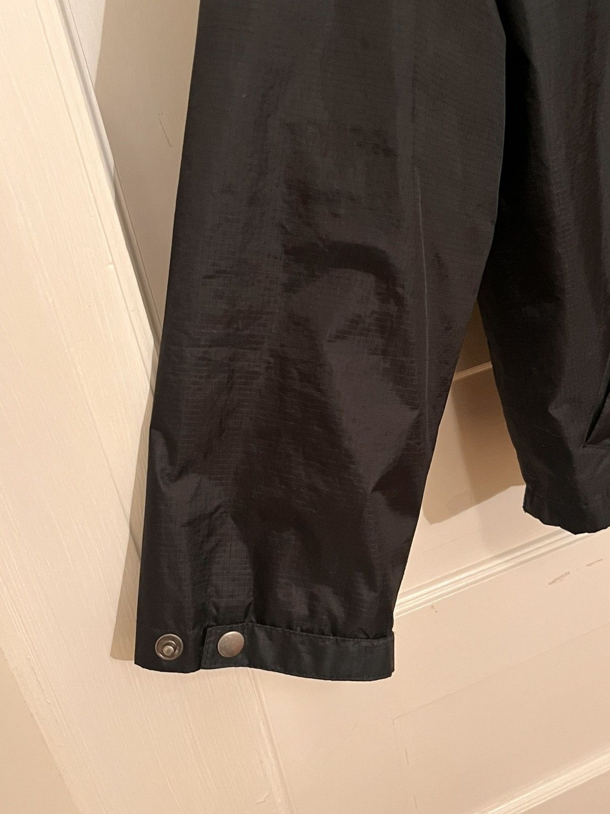 Ethik Ethik Mens Waterproof Black and White Button Down Jacket Size US L / EU 52-54 / 3 - 4 Thumbnail