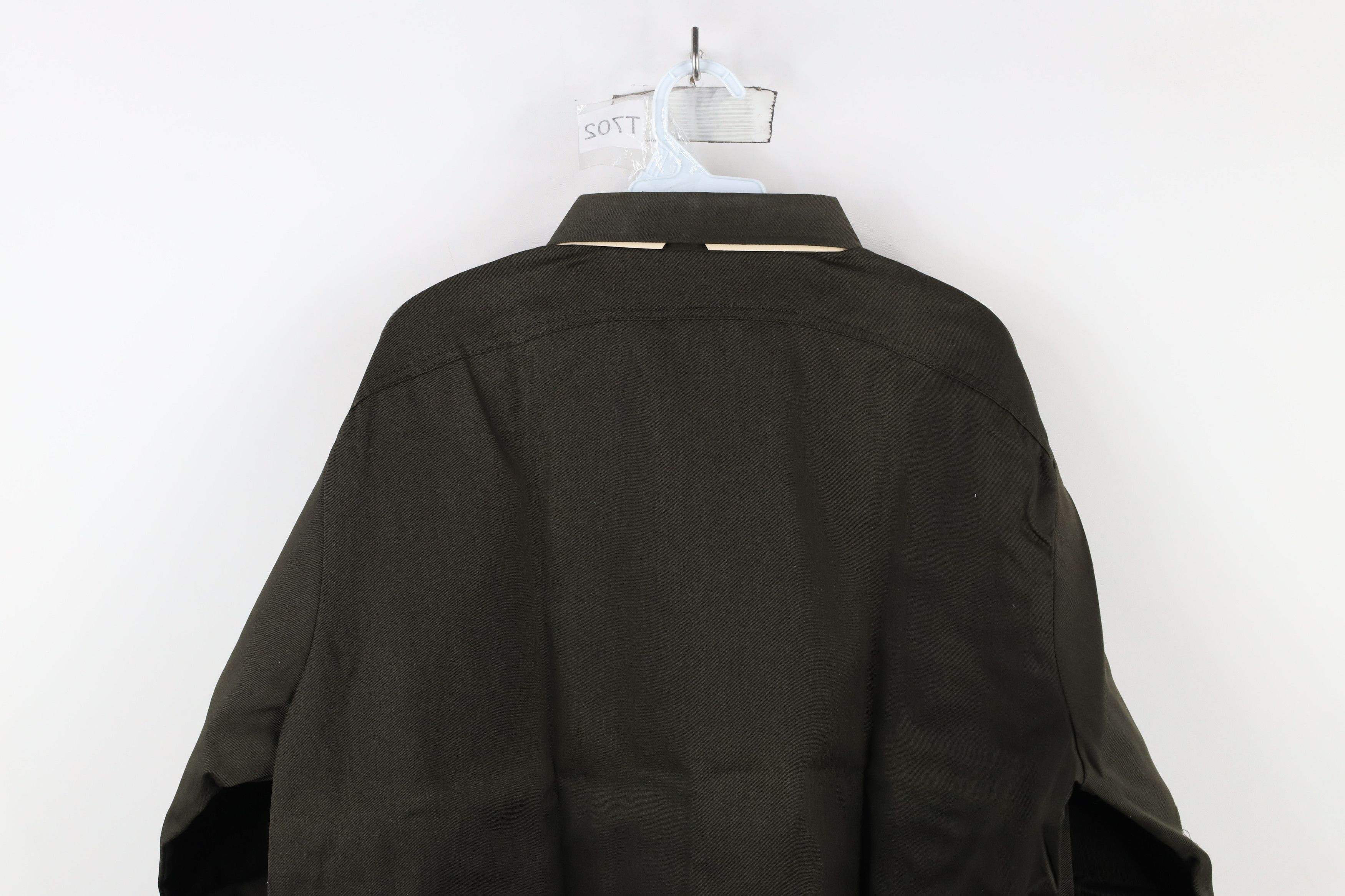 Vintage Deadstock Vintage 60s Collared Workwear Button Shirt USA Size US XL / EU 56 / 4 - 12 Thumbnail