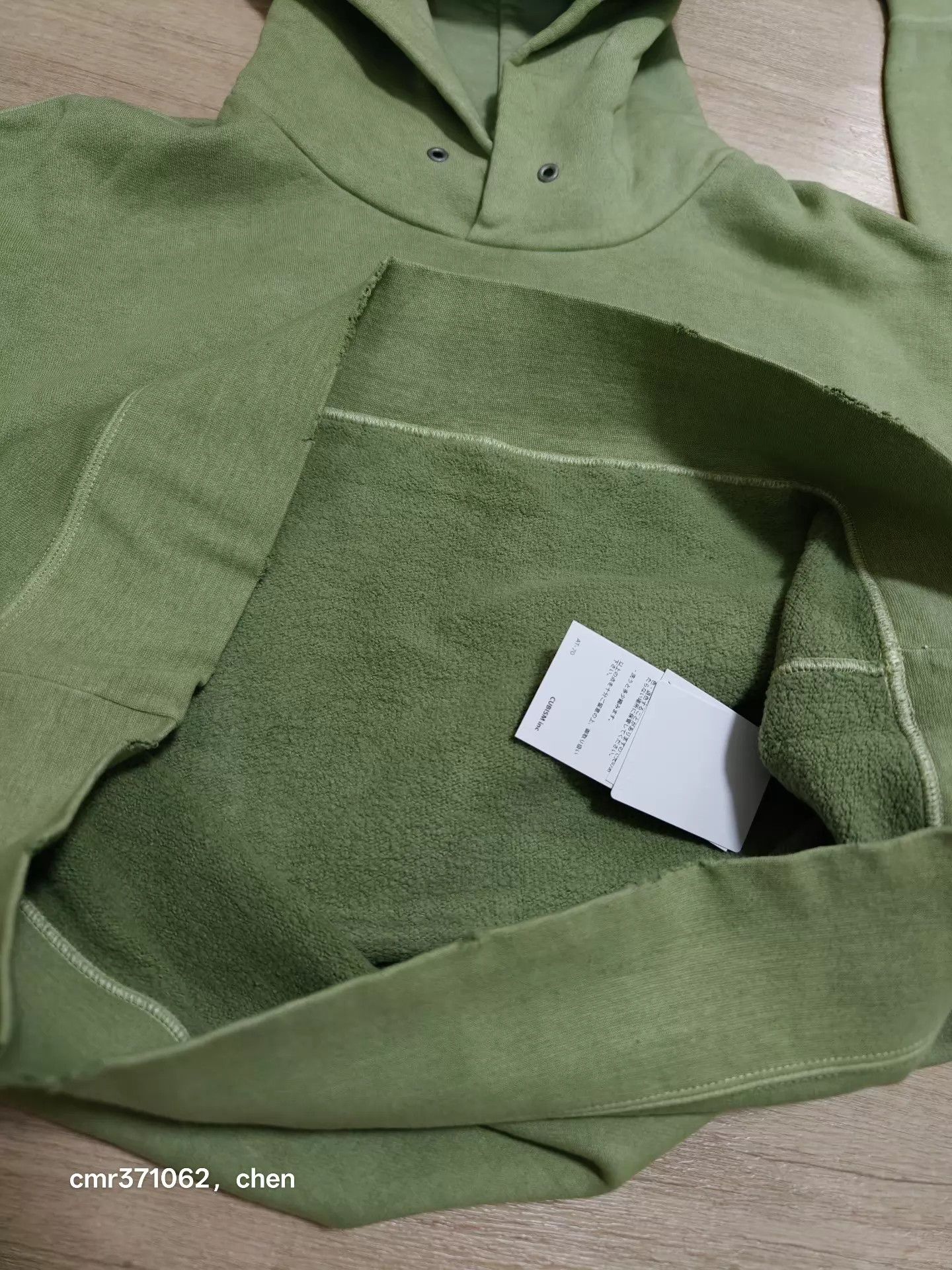 Visvim visvim 20AW Spot Jumbo Hoodie P.O Uneven Dye LT Green Size 3 Size US L / EU 52-54 / 3 - 8 Thumbnail