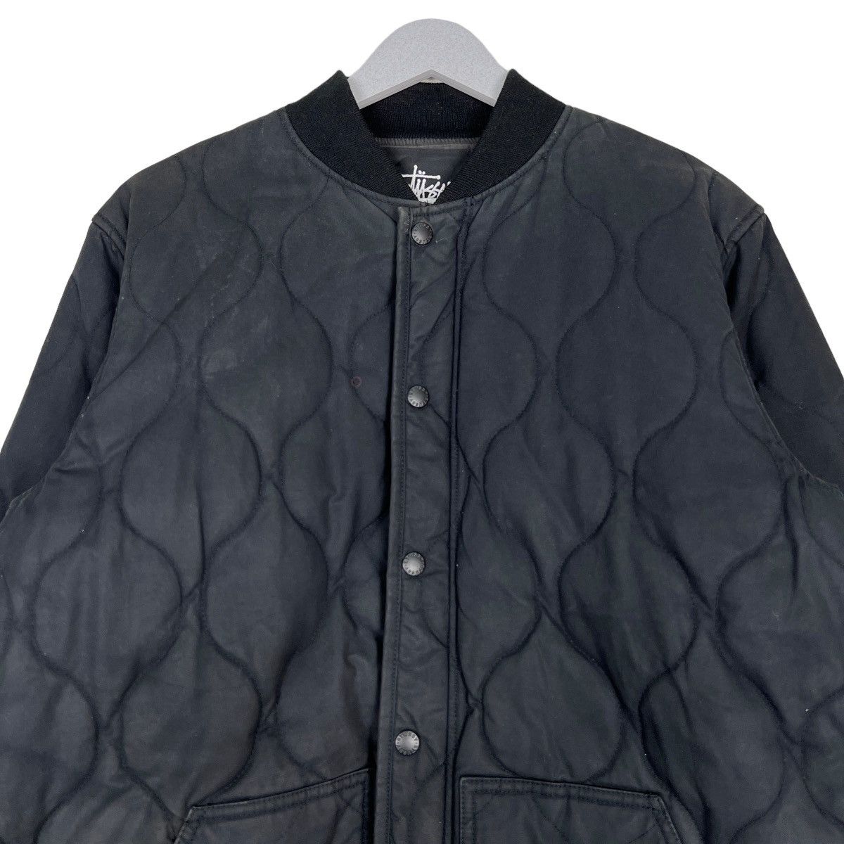 Stussy 🔥 STUSSY QUILTED BOMBER JACKET THE BRITISH MILLERAIN SYSTEM Size US L / EU 52-54 / 3 - 6 Thumbnail