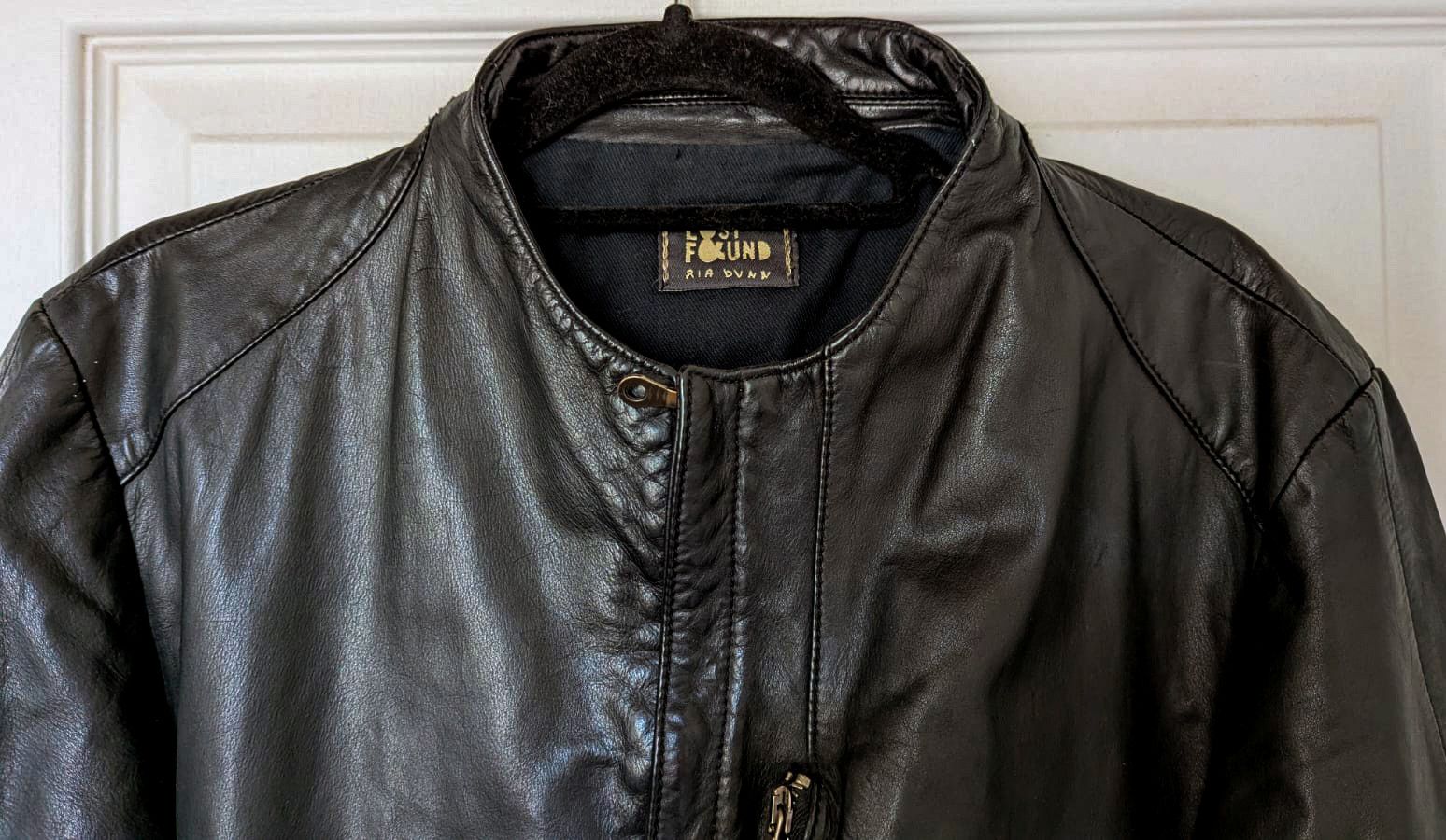 Lost & Found Ria Dunn Ria Dunn biker jacket in black horsehide leather Size S / US 4 / IT 40 - 3 Thumbnail