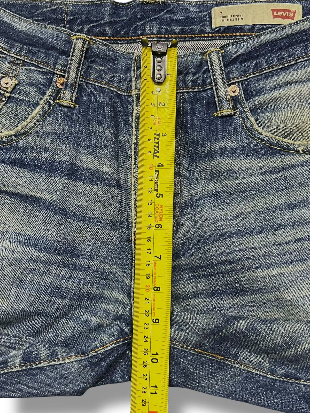 Levi's Vintage Levi’s 502 - Faded Whisker Wash, Distressed Denim Size US 32 / EU 48 - 19 Thumbnail