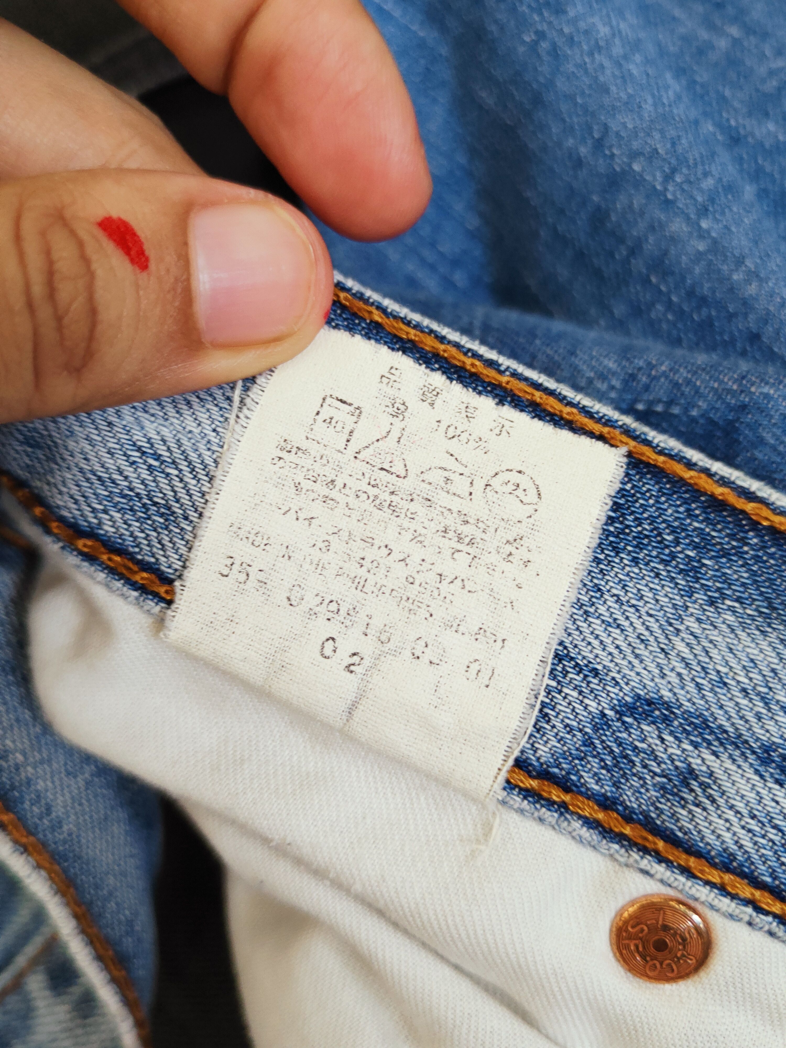 Levi's w515 Levi's Blue Distressed Ripped Jeans #W229 Size US 27 - 17 Thumbnail