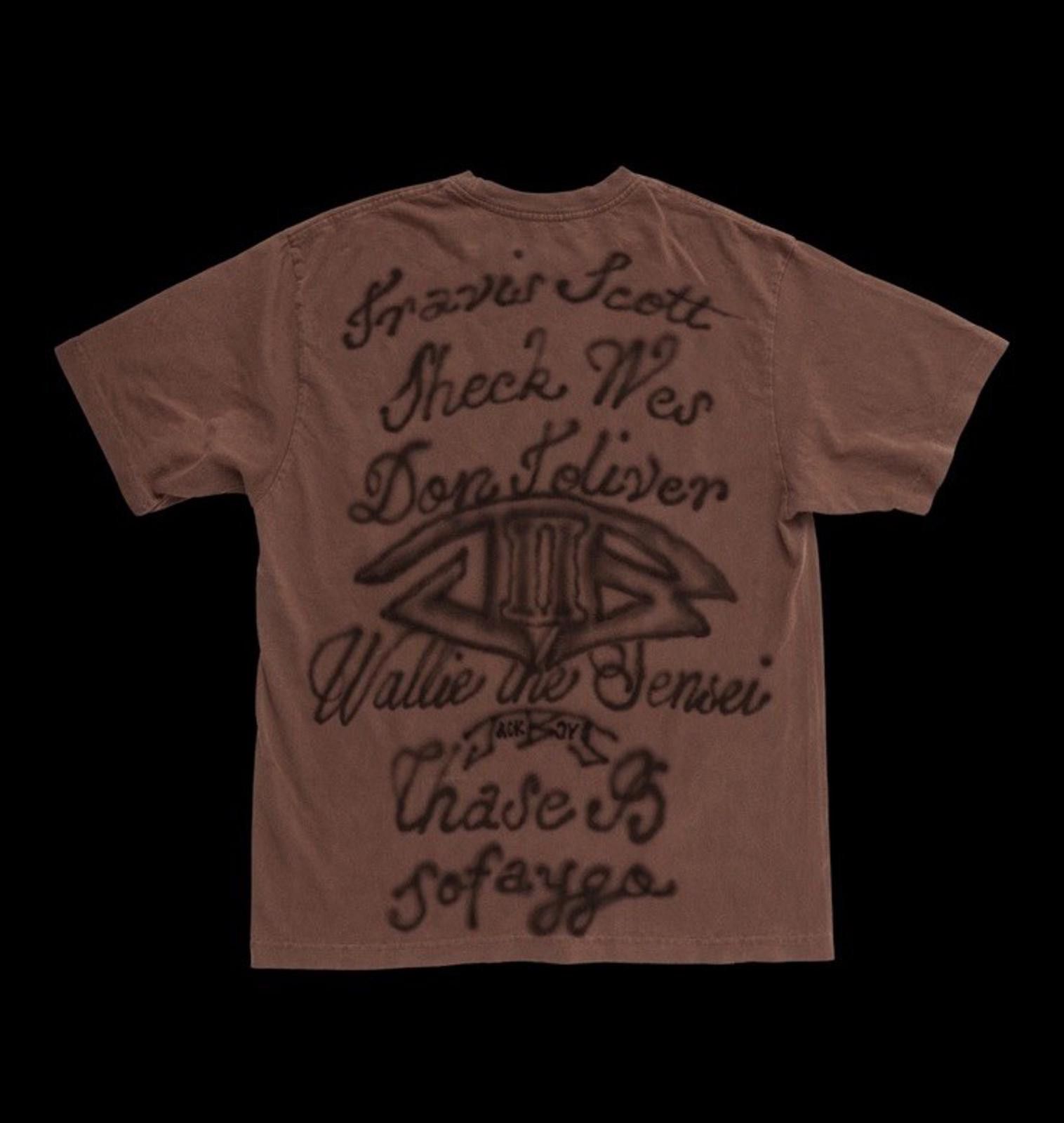 Travis Scott Travis Scott CACTUS JACK Jackboys 2 T-Shirt CD Box Set Large Size US L / EU 52-54 / 3 - 3 Thumbnail