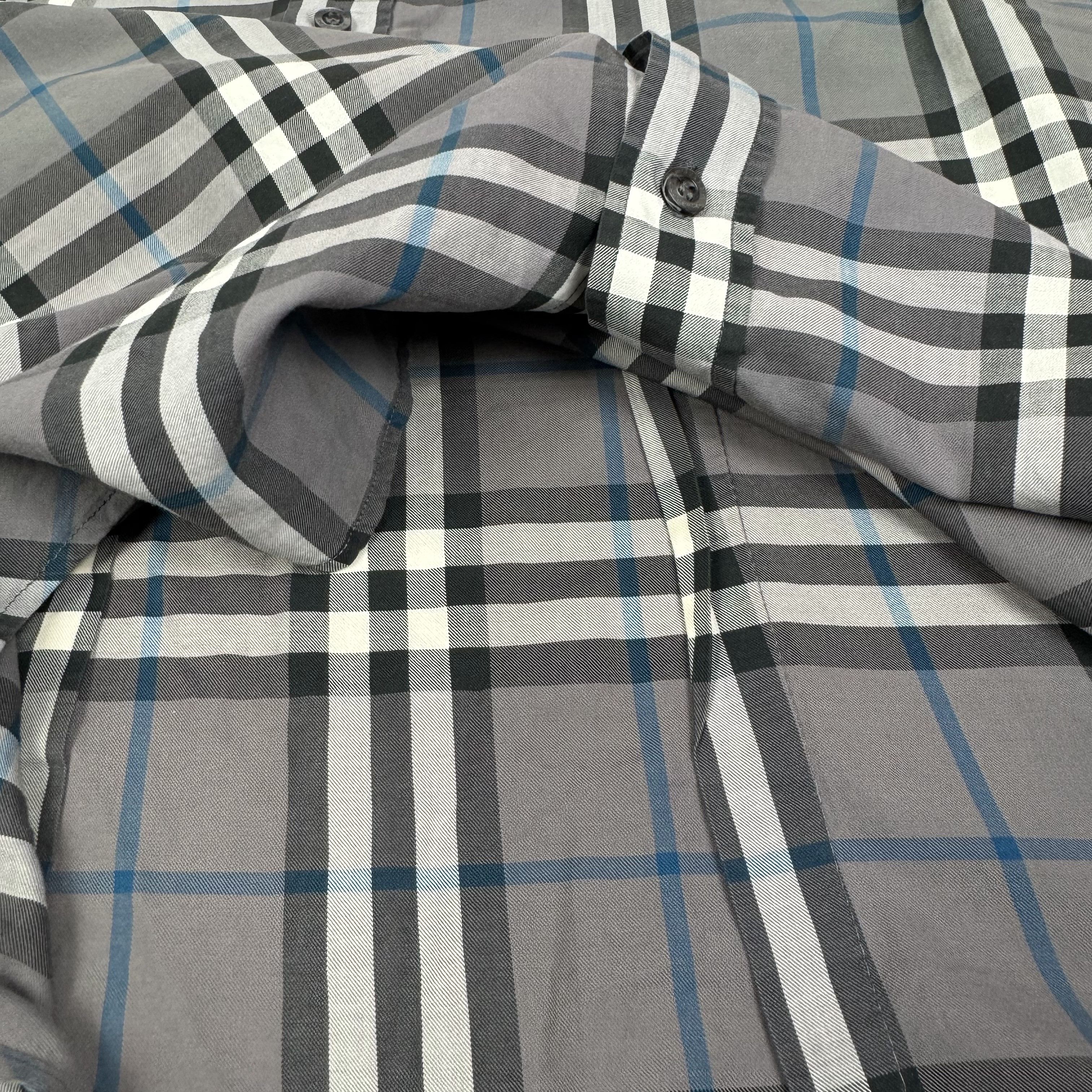 Burberry Burberry Brit Mens checked Collared Button-Up Shirt Large Size US L / EU 52-54 / 3 - 4 Thumbnail