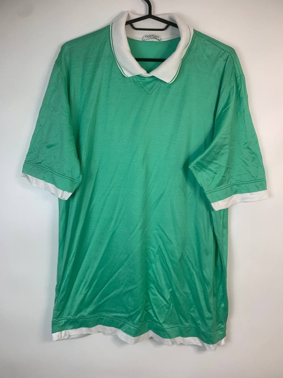 Other Gran Sasso luxury streetwear green polo tee Size US L / EU 52-54 / 3 - 1 Thumbnail