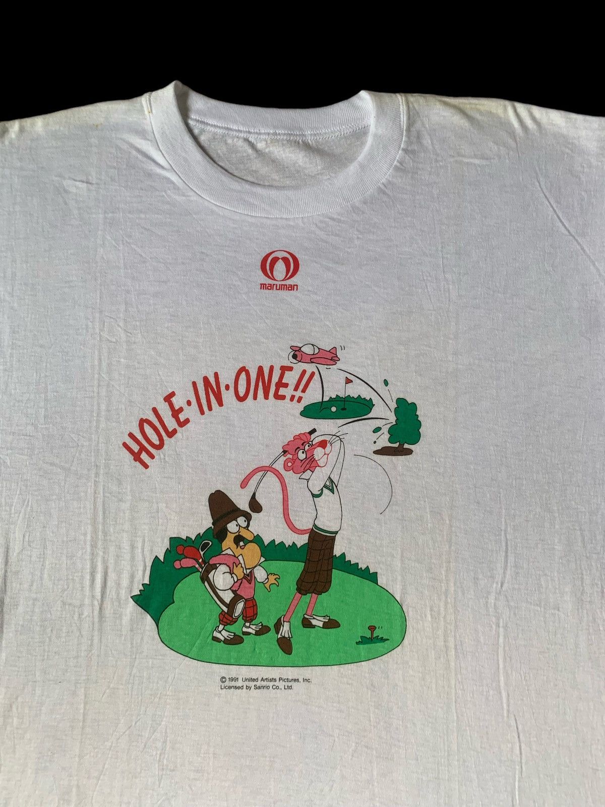 Vintage Pink Panther Movie Cartoon Vintage Tee Size US M / EU 48-50 / 2 - 4 Thumbnail